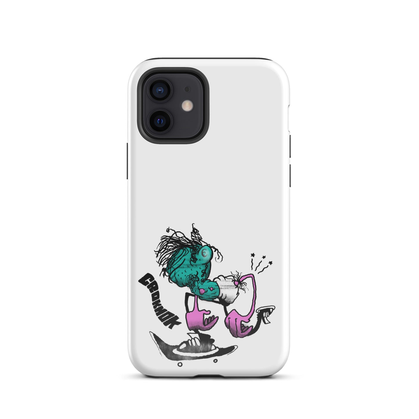 iPhone case - Skateboarding AS0028 White