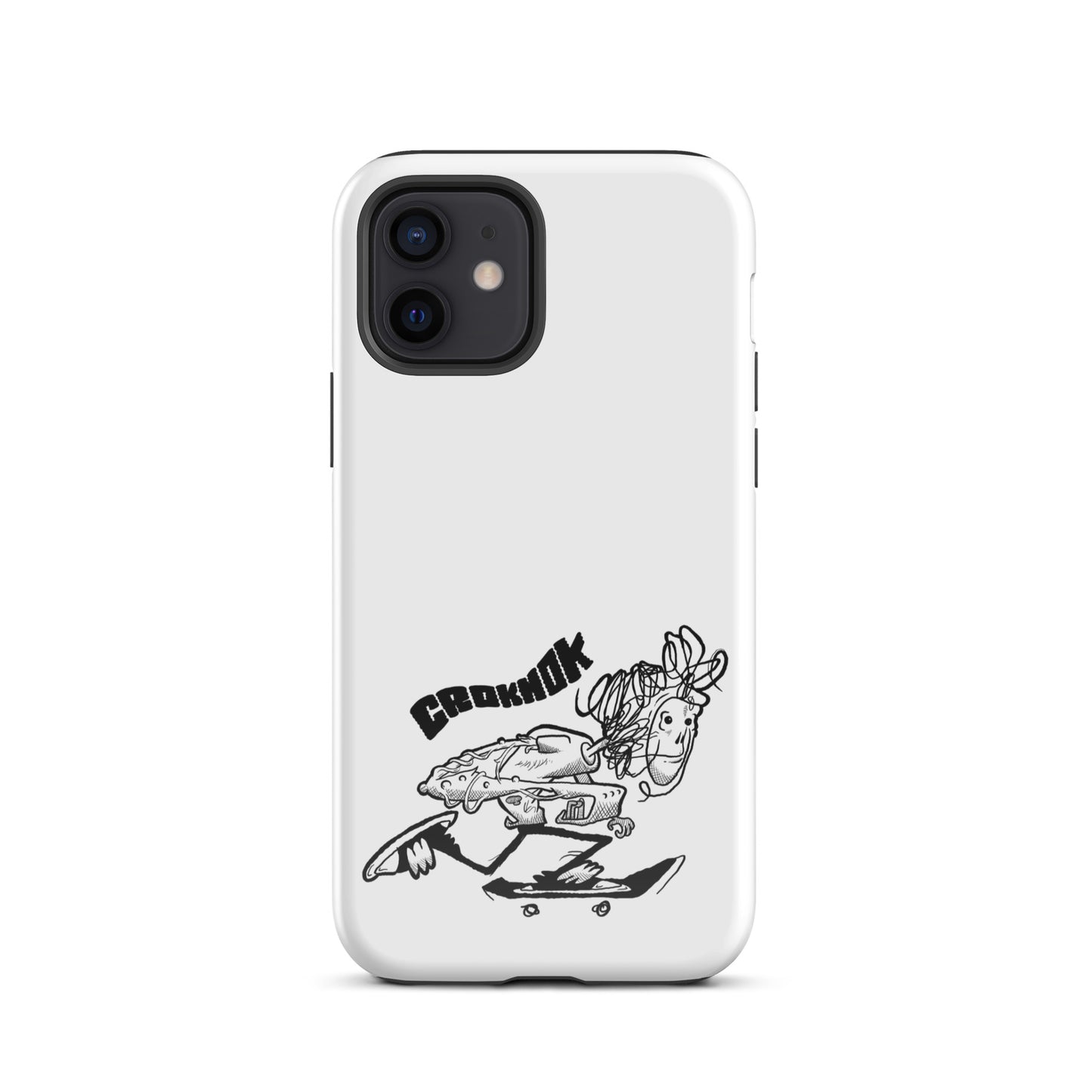 iPhone case - Skateboarding AS0039 White