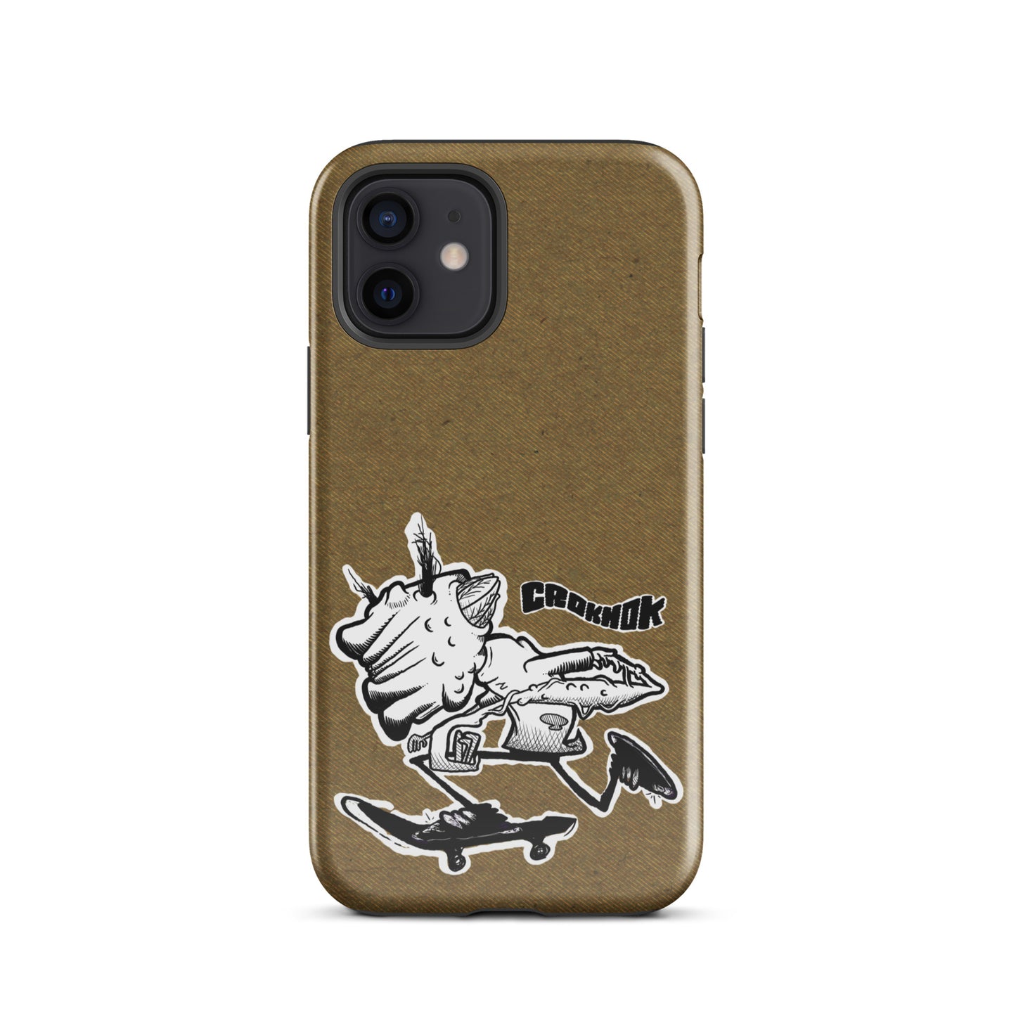 iPhone case - Skateboarding AS0036 Brown