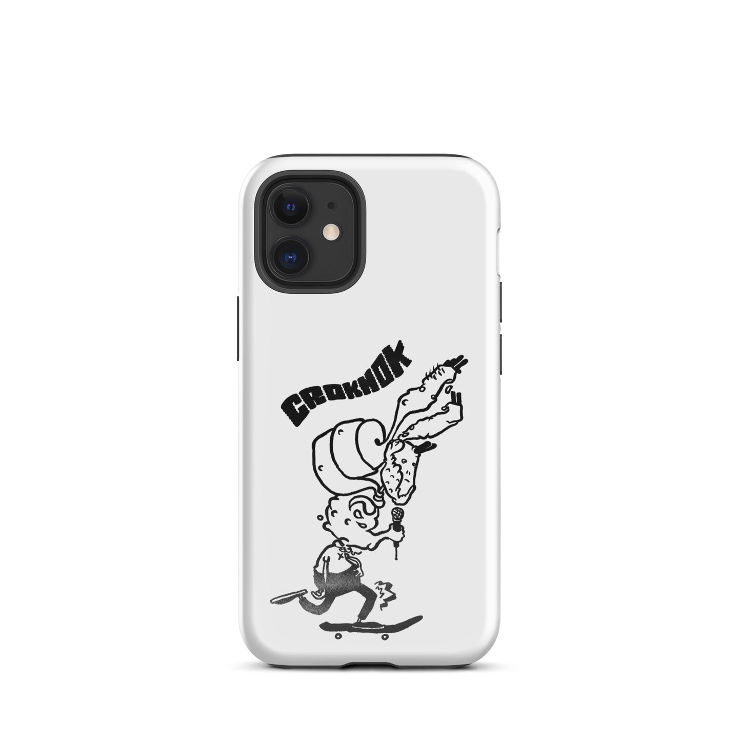 iPhone case - Skateboarding AS0012 White