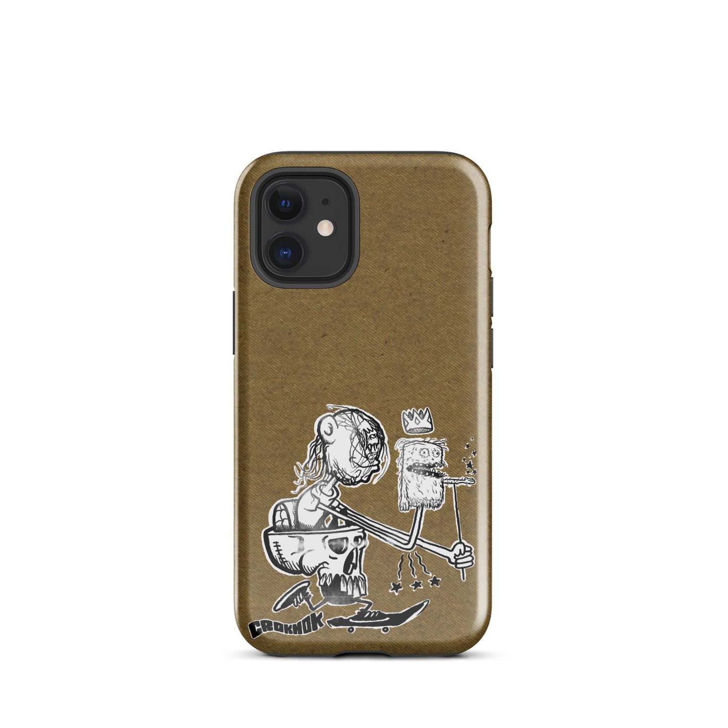 iPhone case - Skateboarding AS0019 Brown