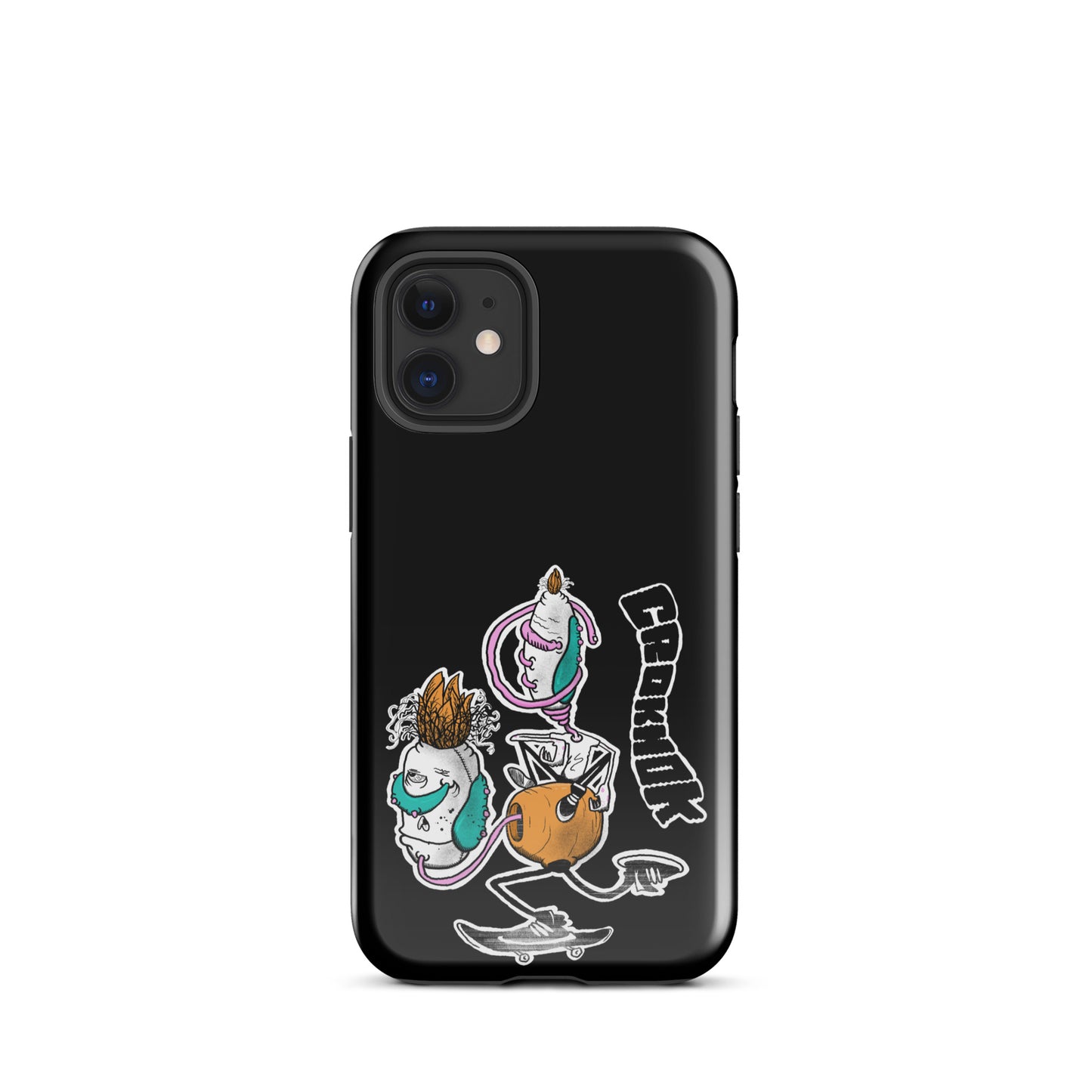 iPhone case - Skateboarding AS0025 Black