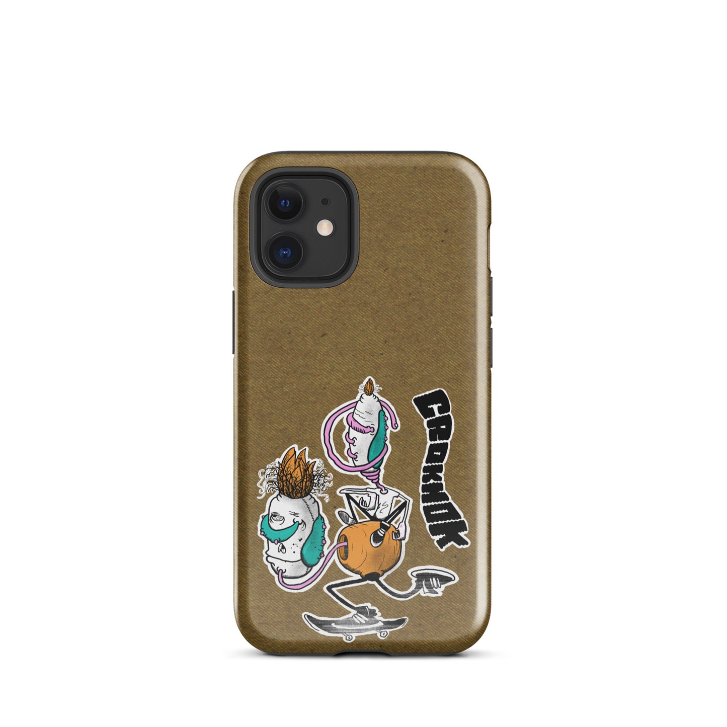 iPhone case - Skateboarding AS0025 Brown