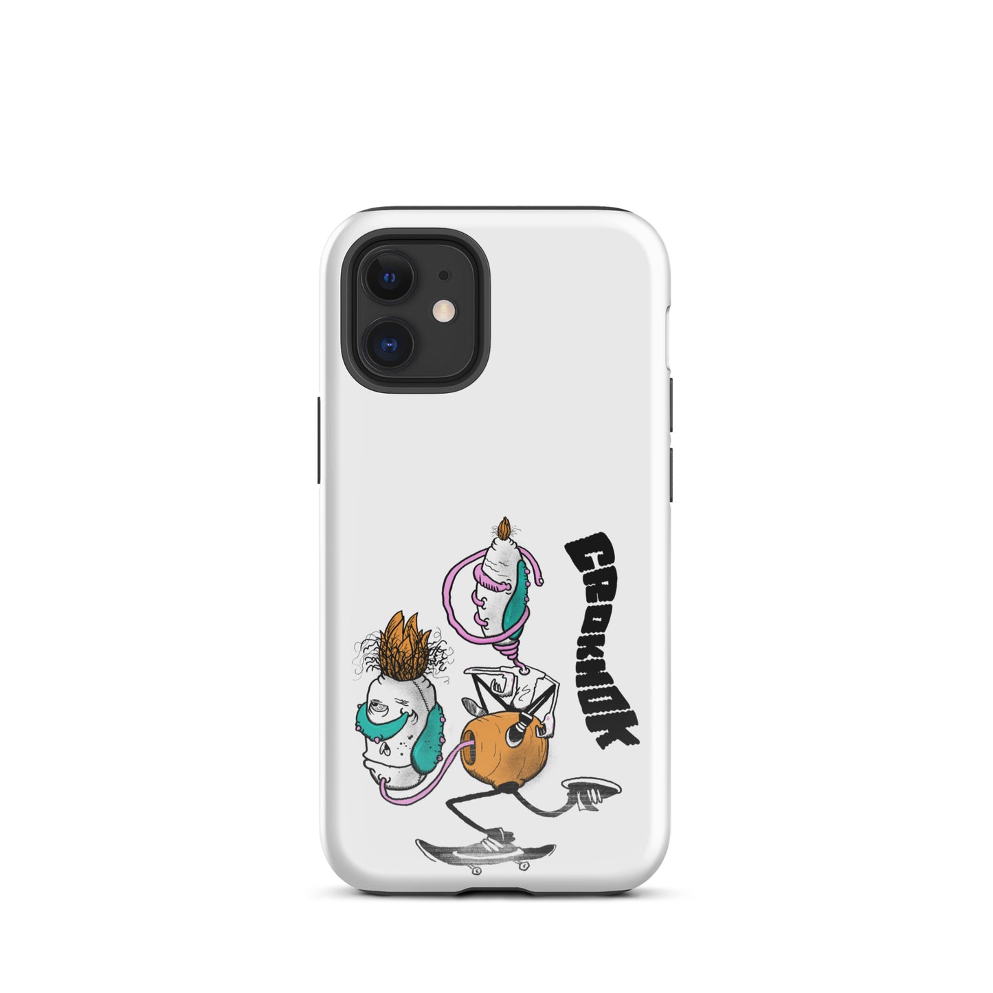 iPhone case - Skateboarding AS0025 White