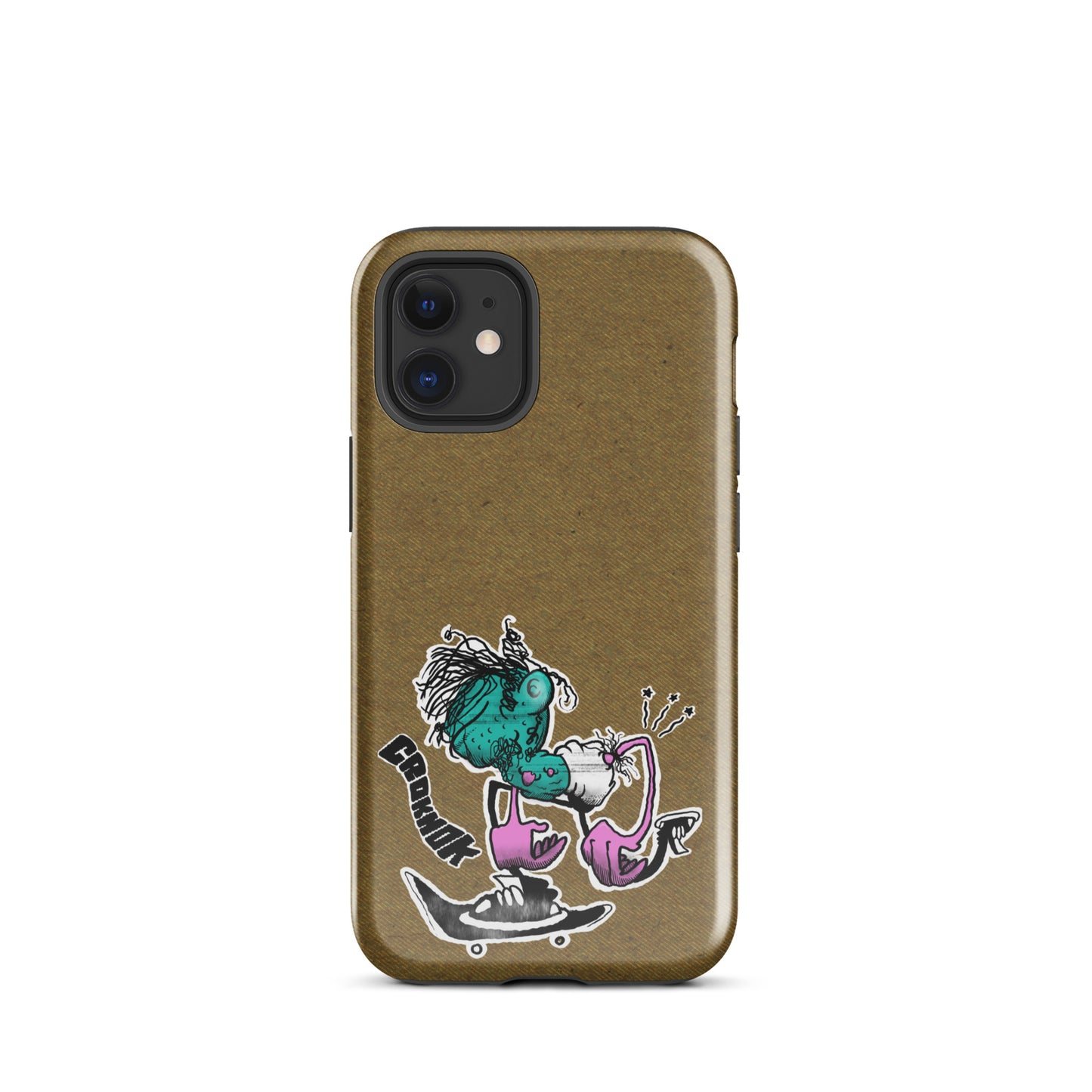 iPhone case - Skateboarding AS0028 Brown