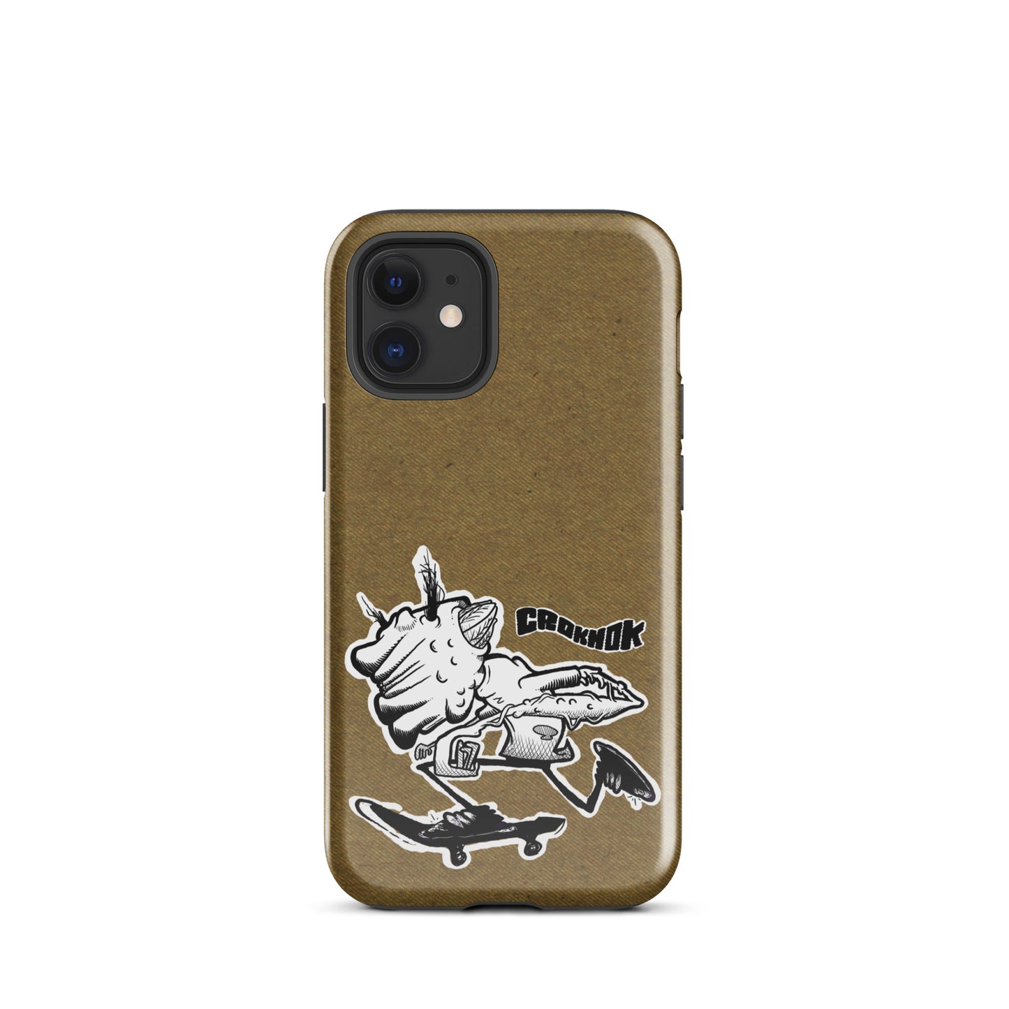 iPhone case - Skateboarding AS0036 Brown