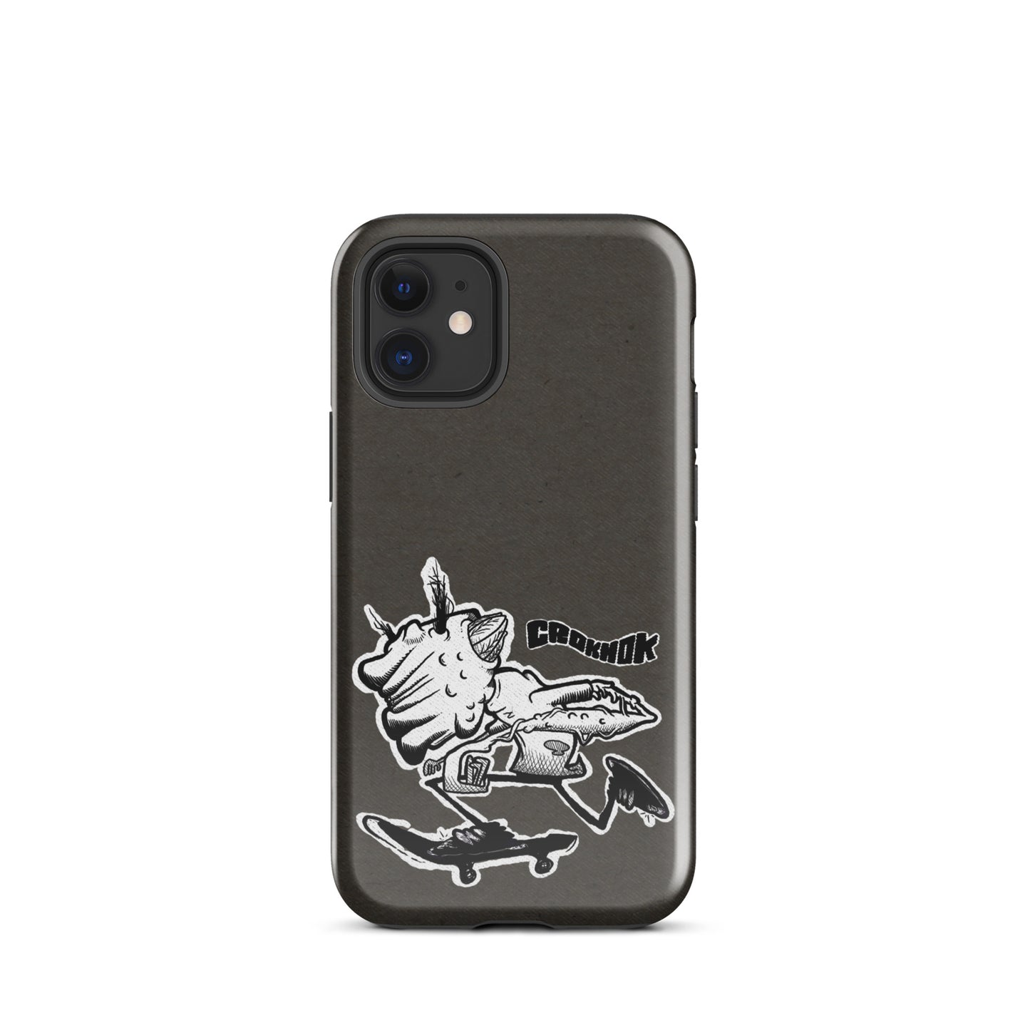 iPhone case - Skateboarding AS0036 Grey