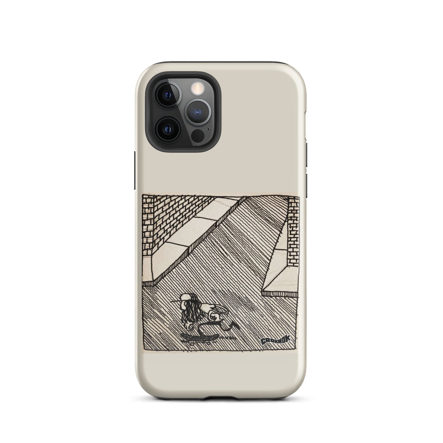 iphone case - skateboarding comics 2309