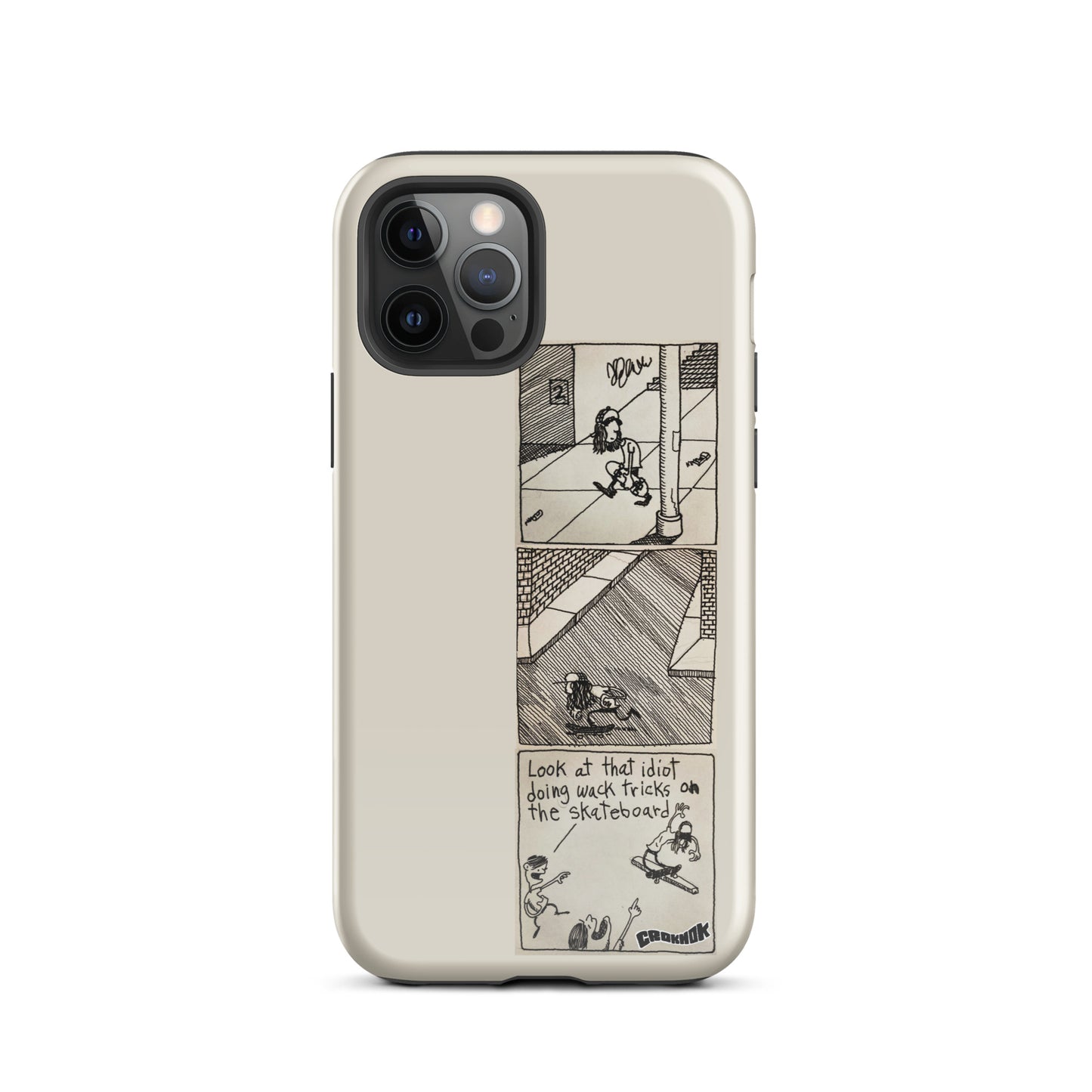 iphone case - skateboarding comics 2308