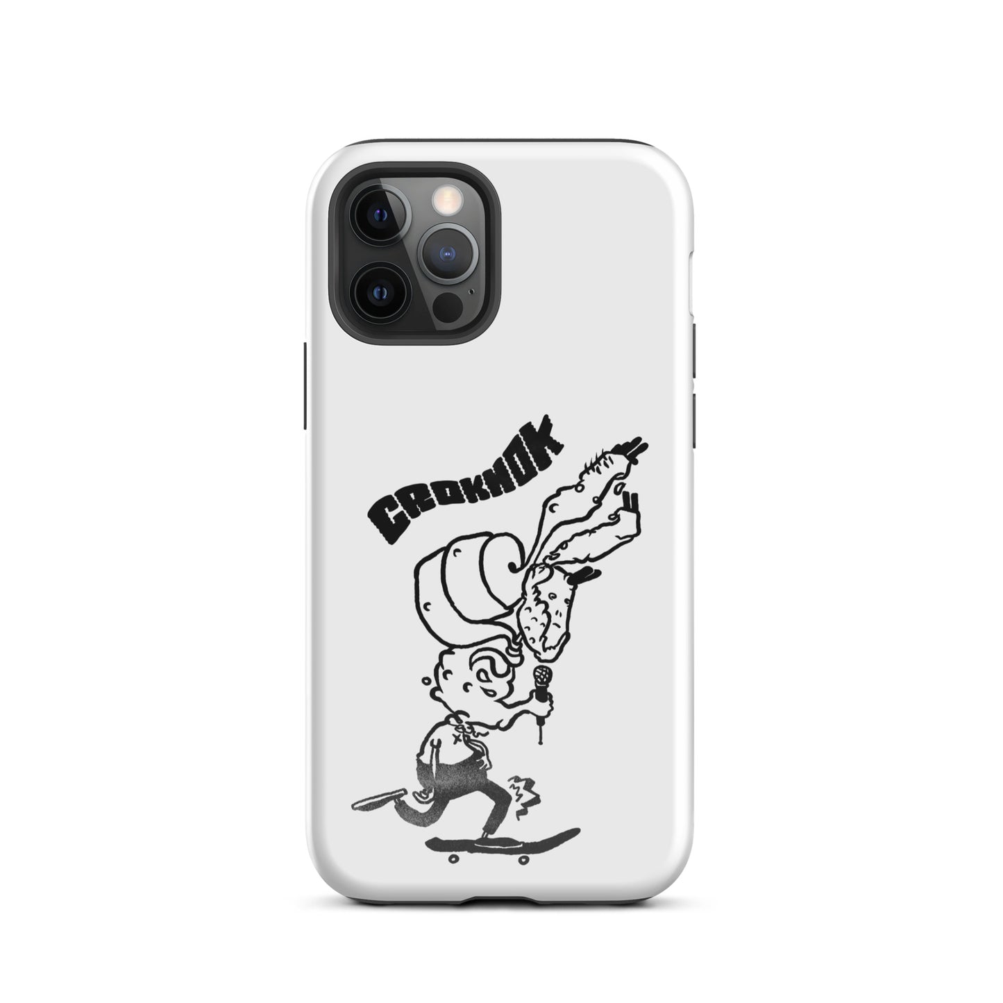 iPhone case - Skateboarding AS0012 White