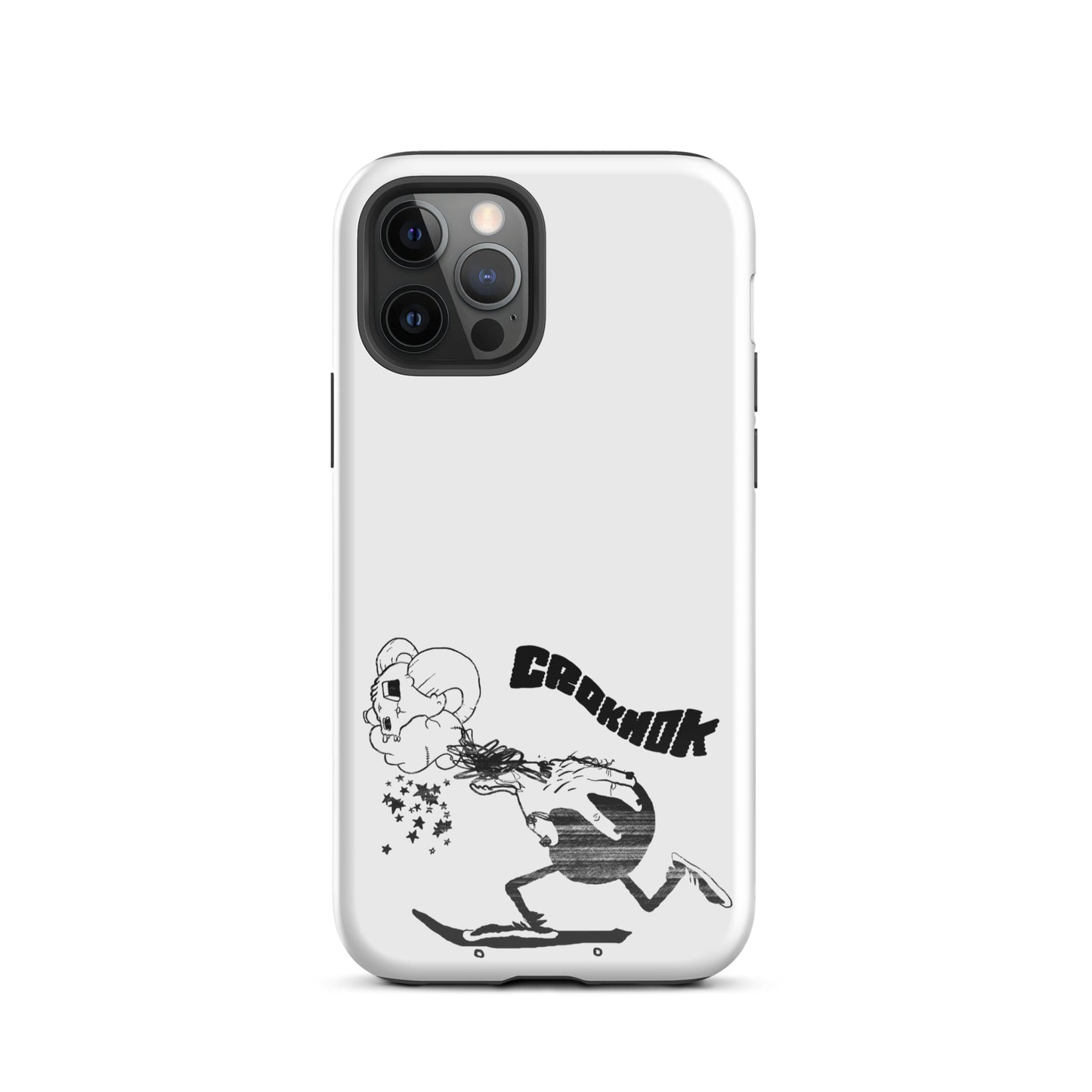 iPhone case - Skateboarding AS0015 White