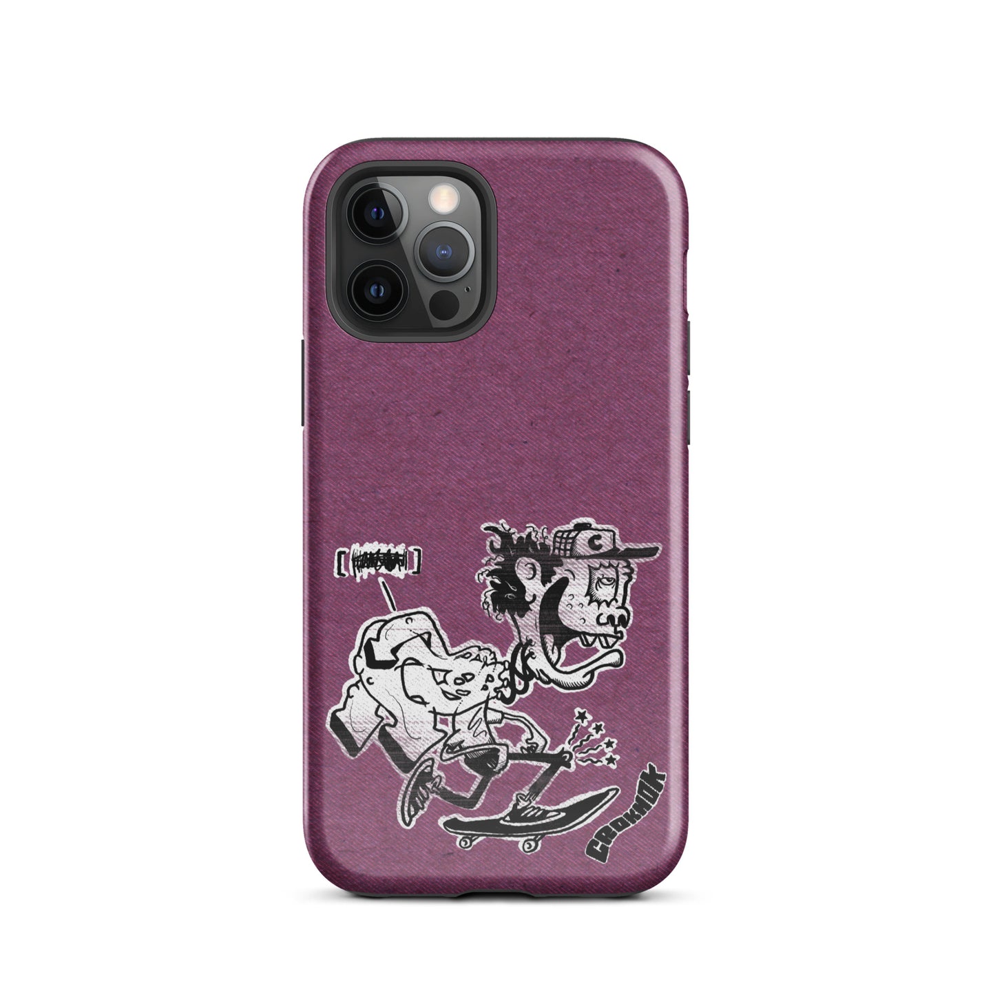 iPhone case - Skateboarding AS0017 Pink