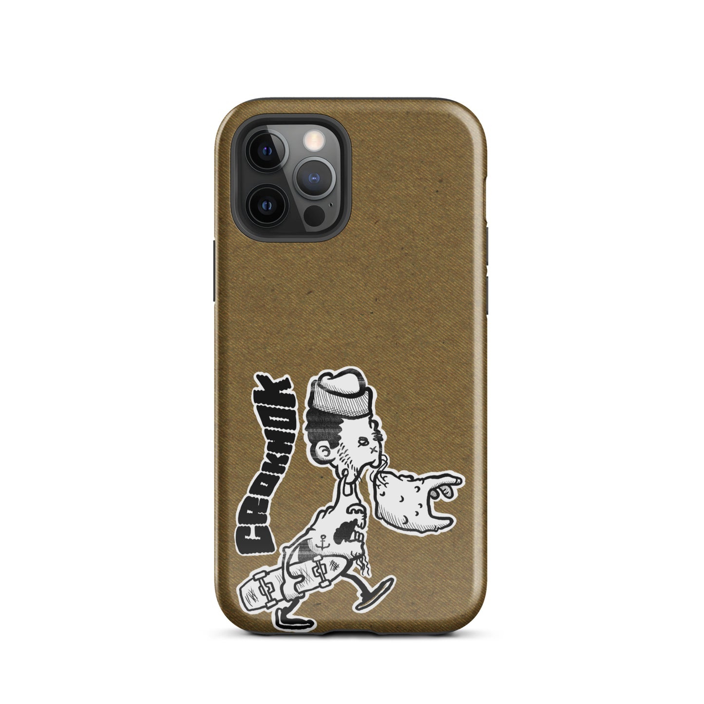 iPhone case - Skateboarding AS0010 Brown