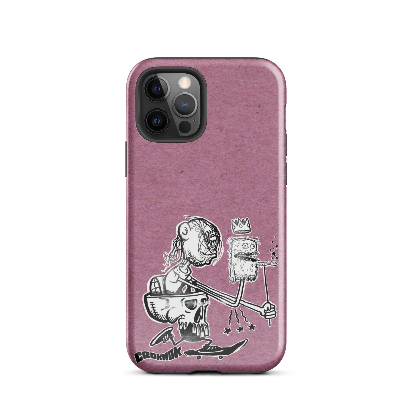 iPhone case - Skateboarding AS0019 Pink