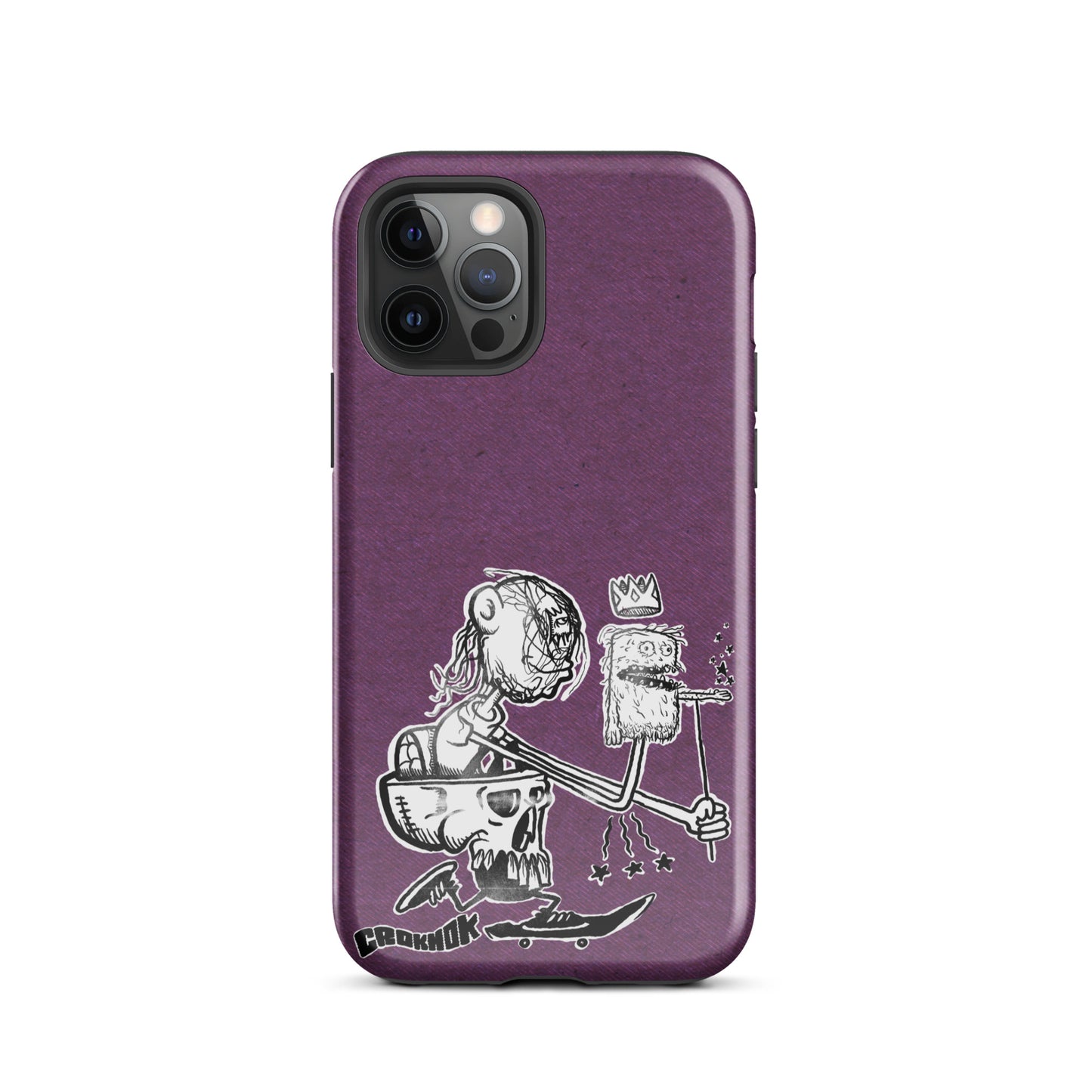 iPhone case - Skateboarding AS0019 Purple