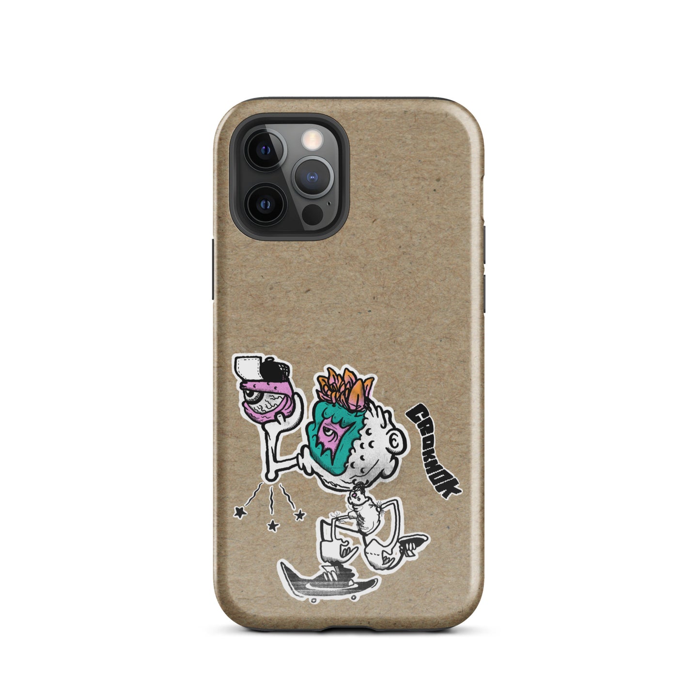 iPhone case - Skateboarding AS0025 Beigh