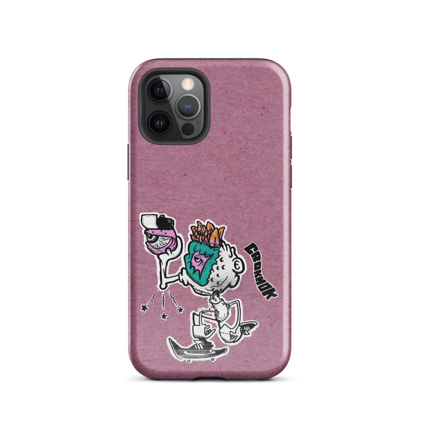 iPhone case - Skateboarding AS0025 Pink