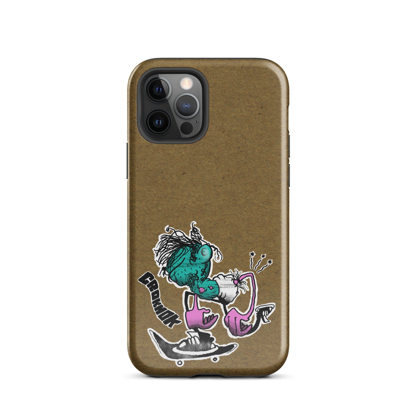 iPhone case - Skateboarding AS0028 Brown