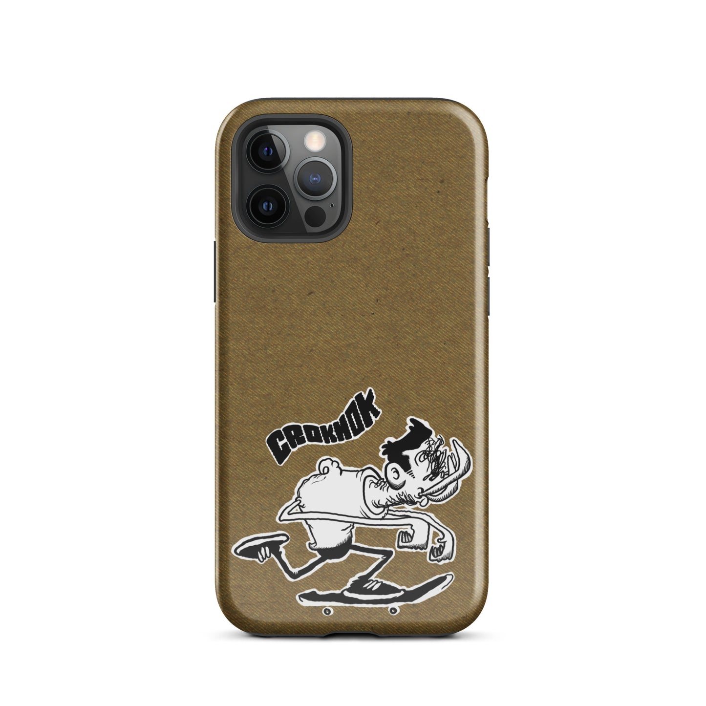 iPhone case - Skateboarding AS0026 Brown