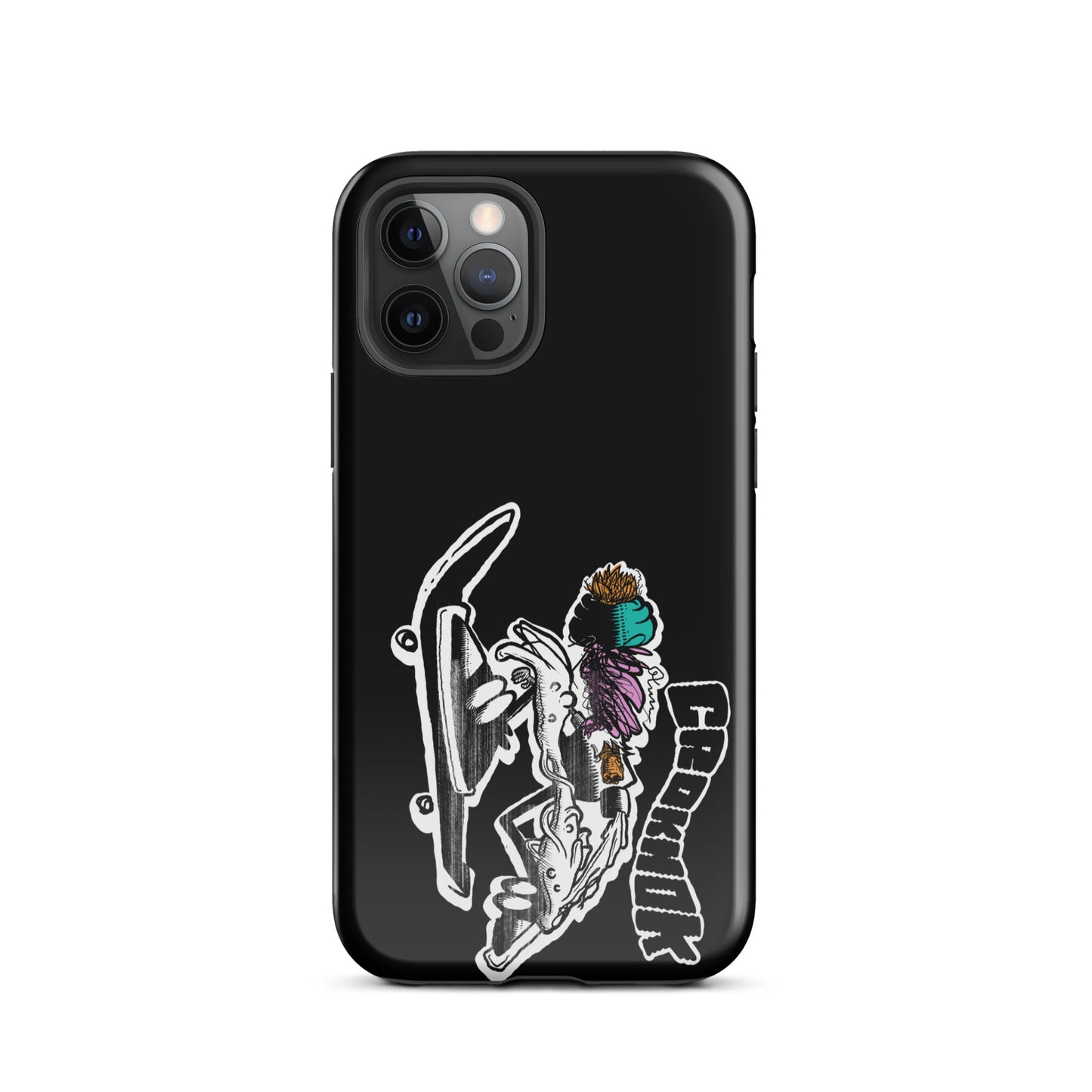 iPhone case - Skateboarding AS0035 Black