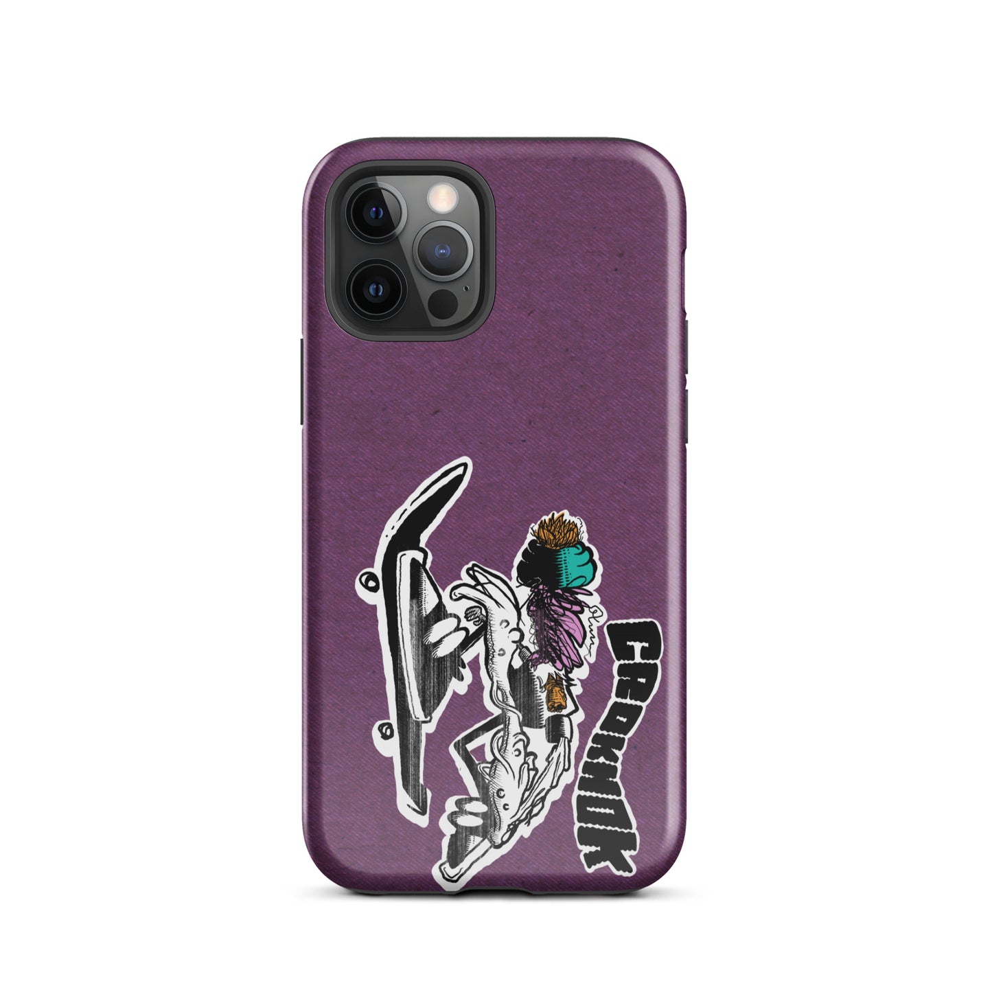 iPhone case - Skateboarding AS0035 Purple