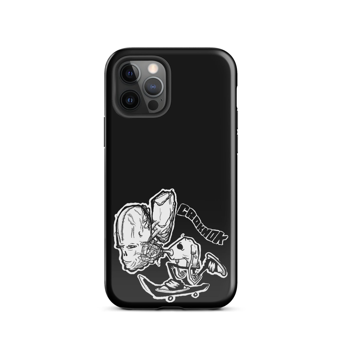 iPhone case - Skateboarding AS0037 Black