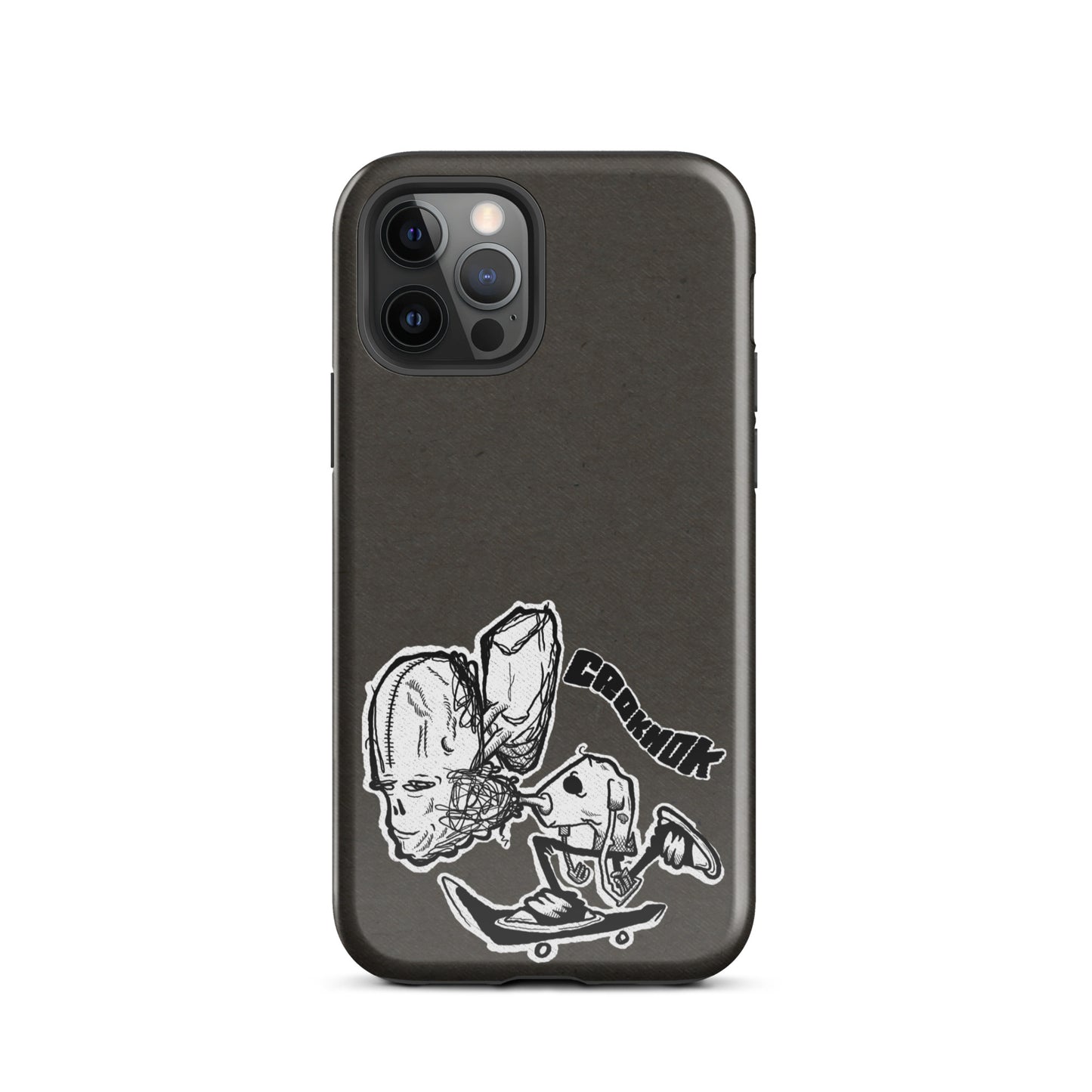 iPhone case - Skateboarding AS0037 Grey