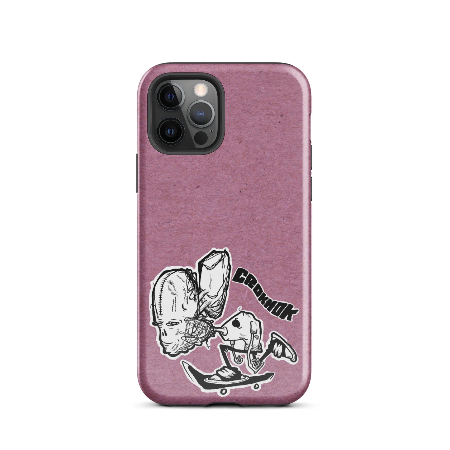 iPhone case - Skateboarding AS0037 Pink