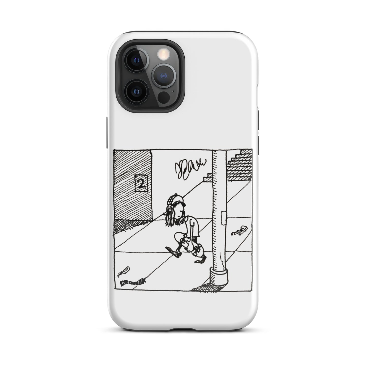 iphone case - skateboarding comics 2308