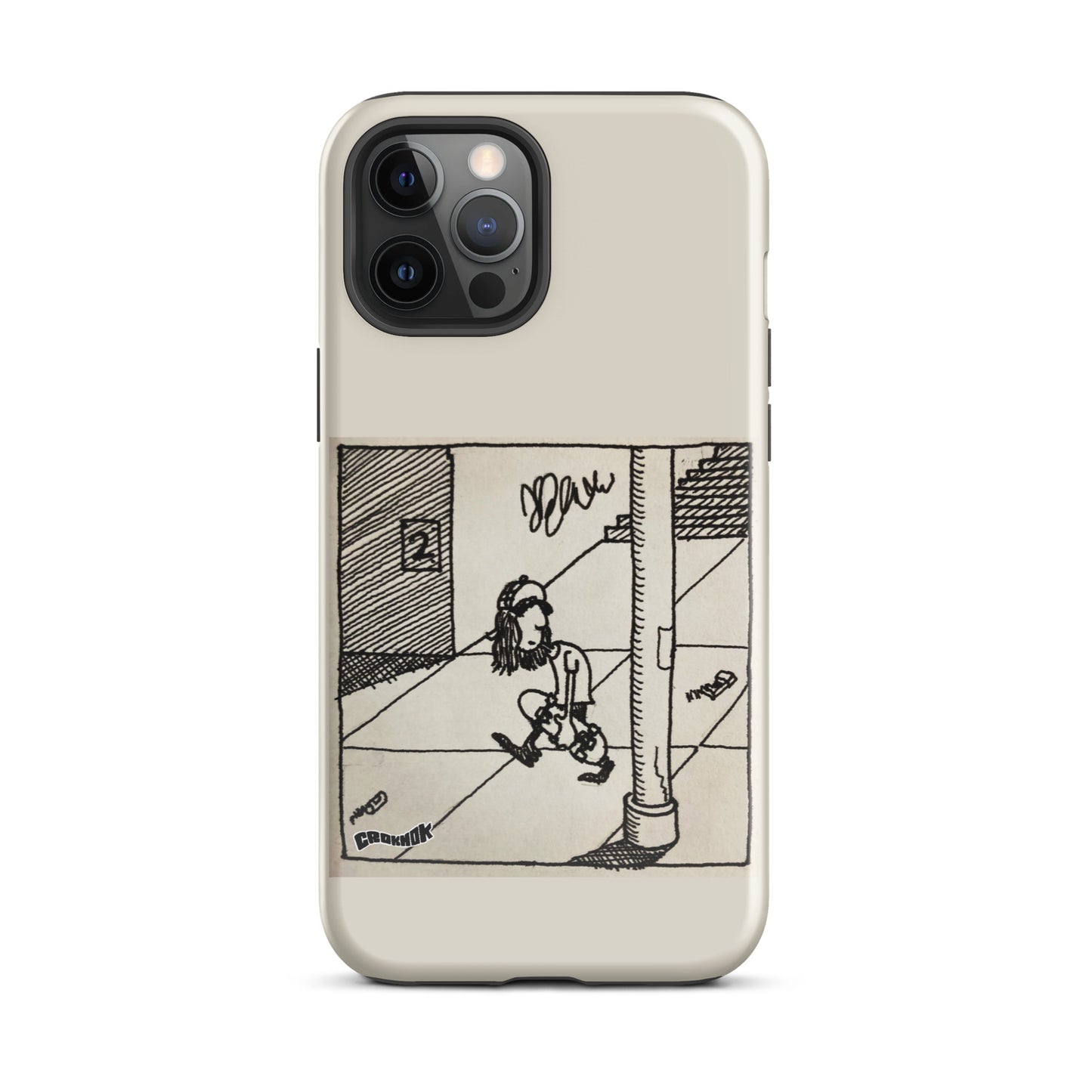 iphone case - skateboarding comics 2308