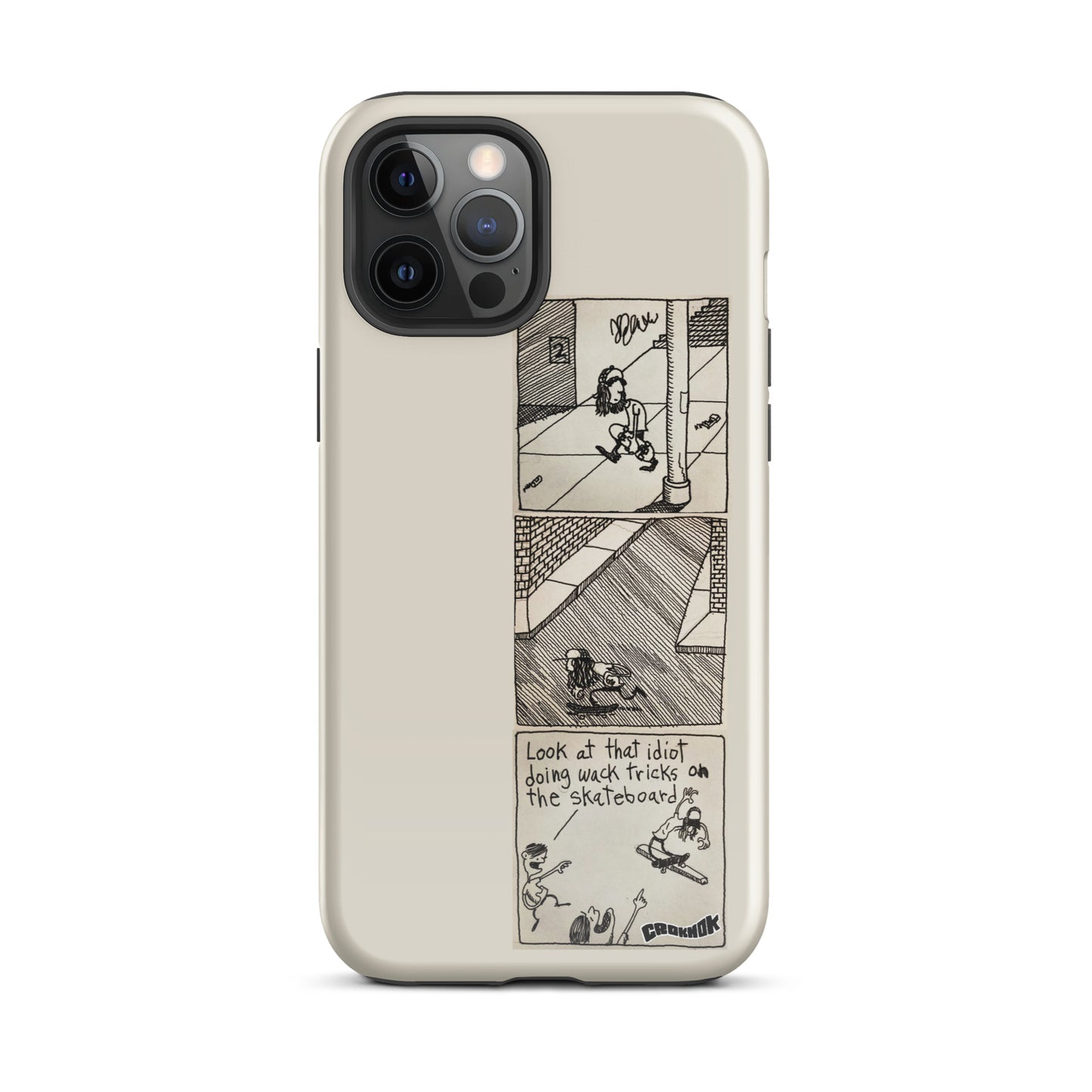 iphone case - skateboarding comics 2308