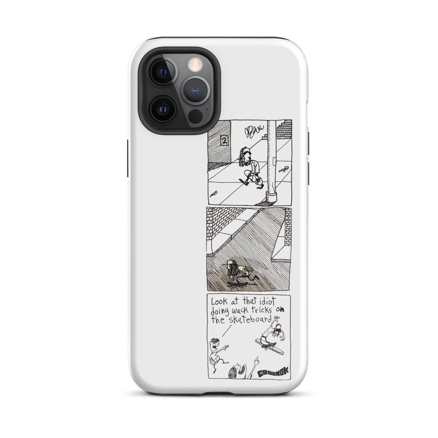 iphone case - skateboarding comics 2308