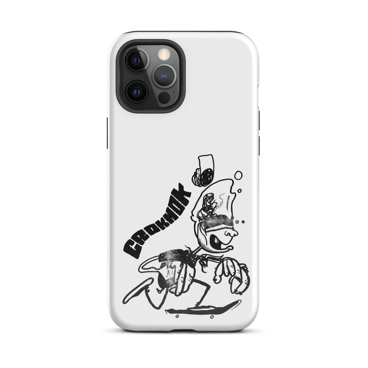 iPhone case - Skateboarding AS0016 White