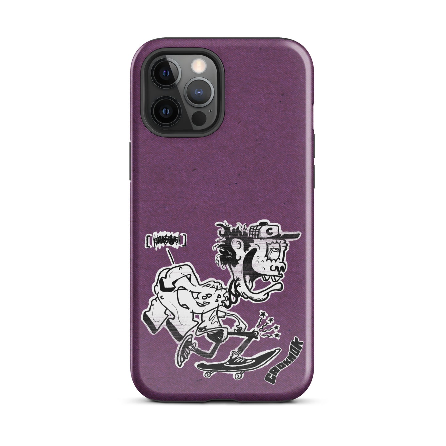 iPhone case - Skateboarding AS0017 Purple