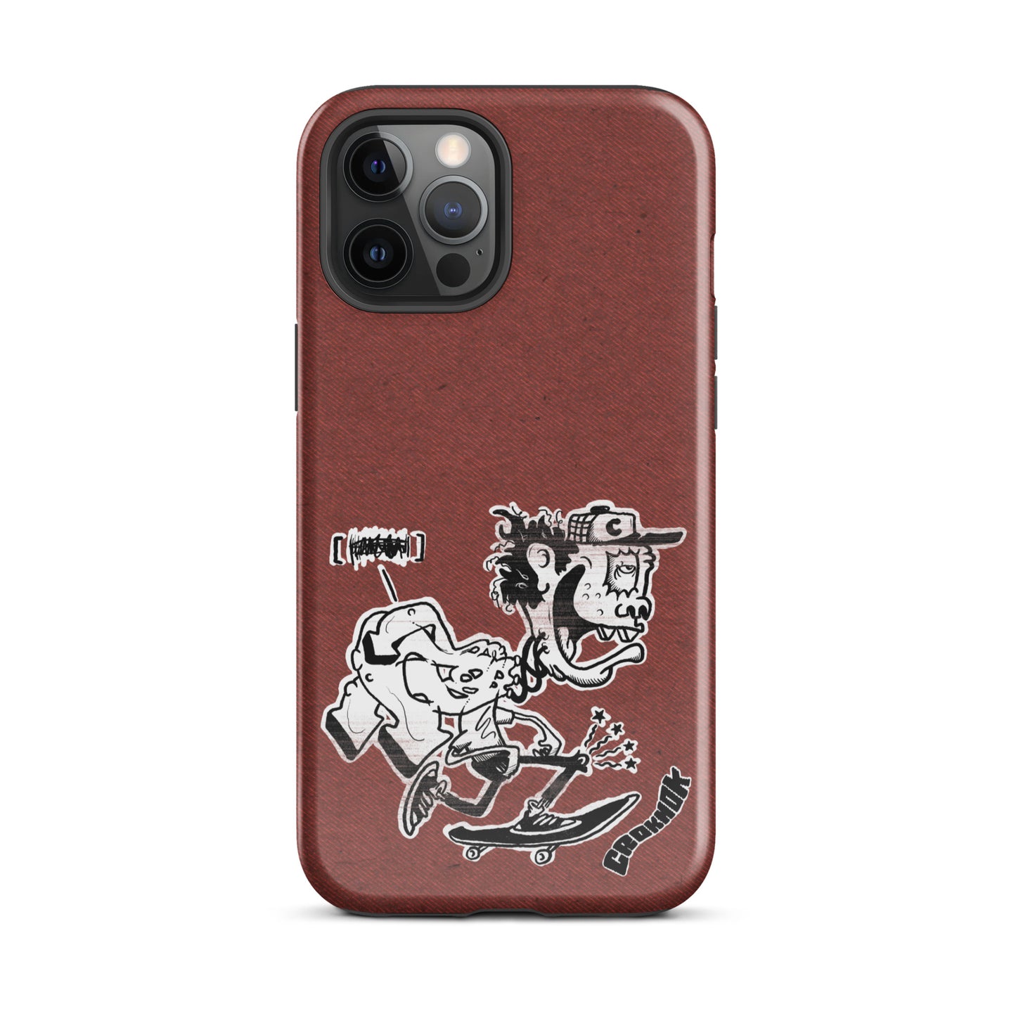 iPhone case - Skateboarding AS0017 Red