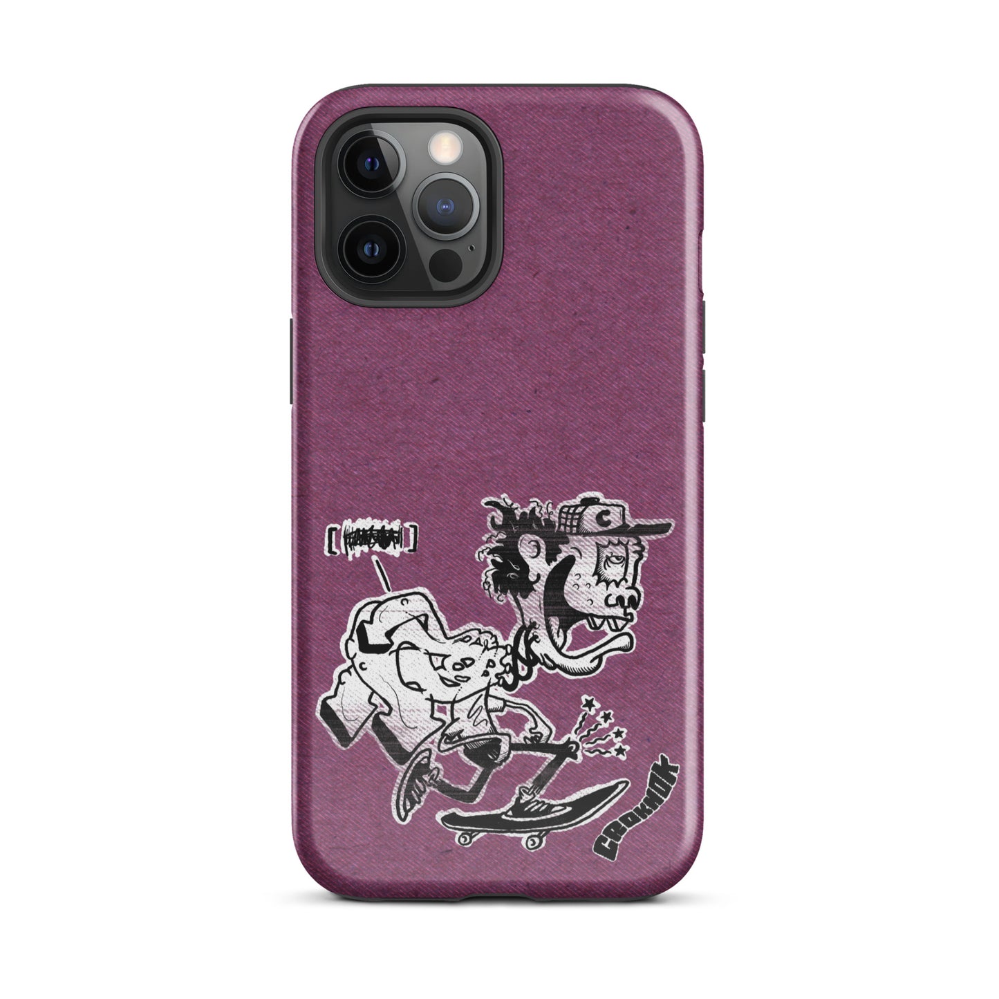 iPhone case - Skateboarding AS0017 Pink