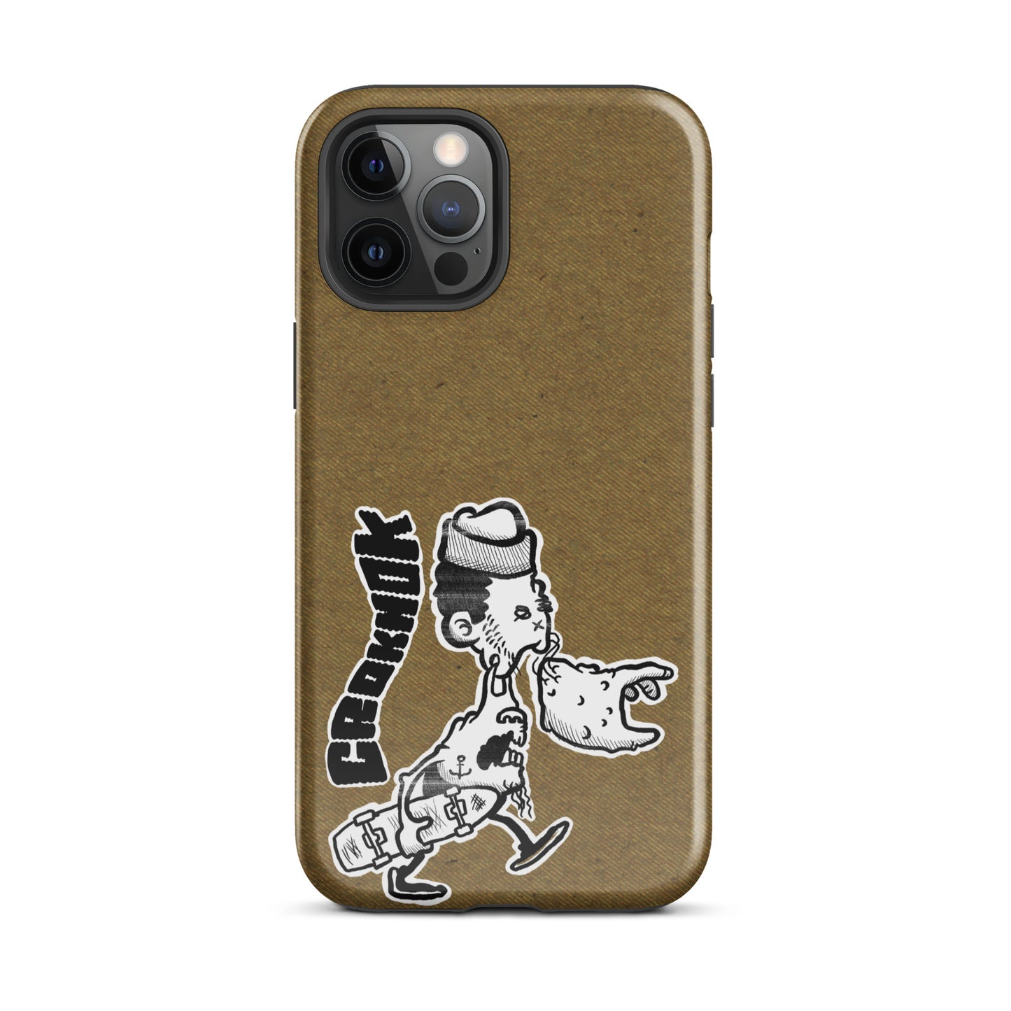 iPhone case - Skateboarding AS0010 Brown