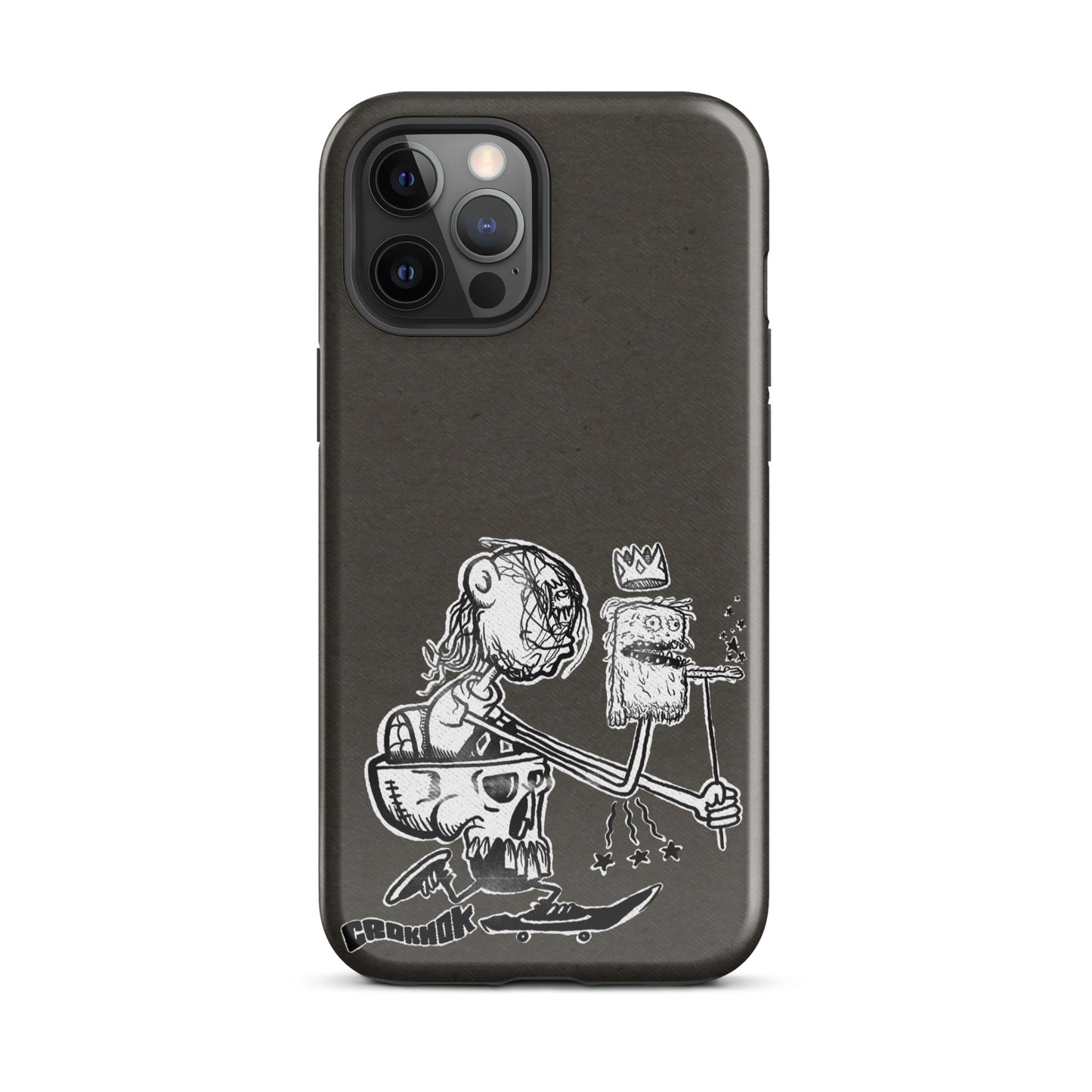 iPhone case - Skateboarding AS0019 Grey