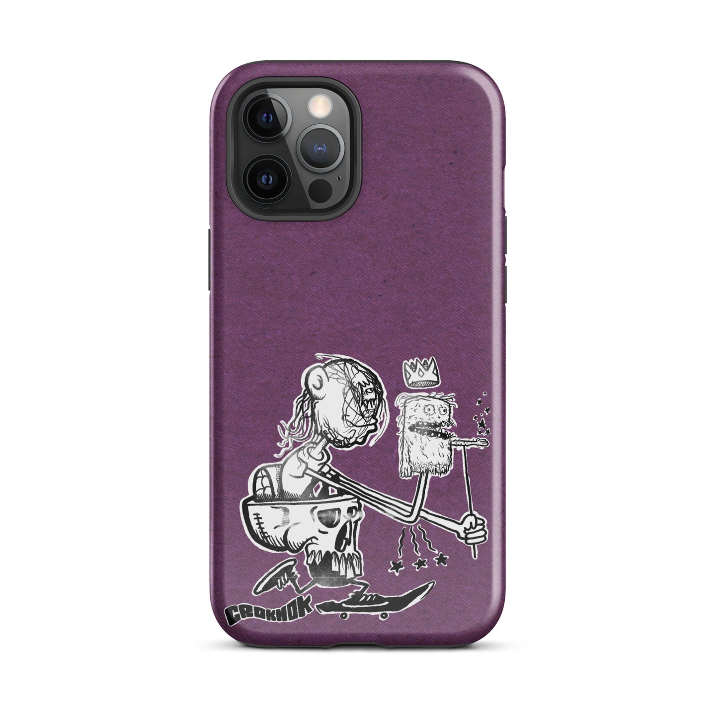 iPhone case - Skateboarding AS0019 Purple