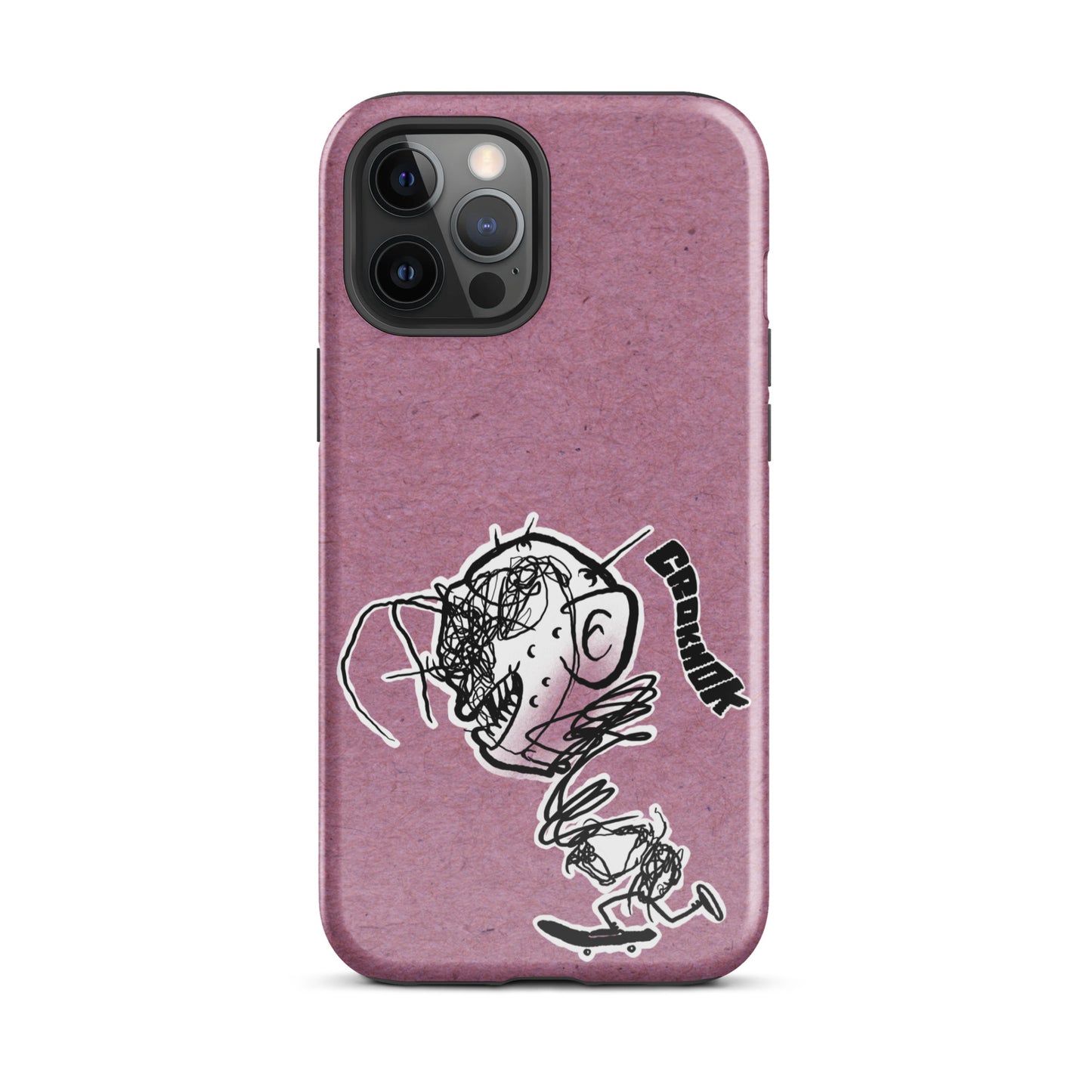 iPhone case - Skateboarding AS0021 Pink