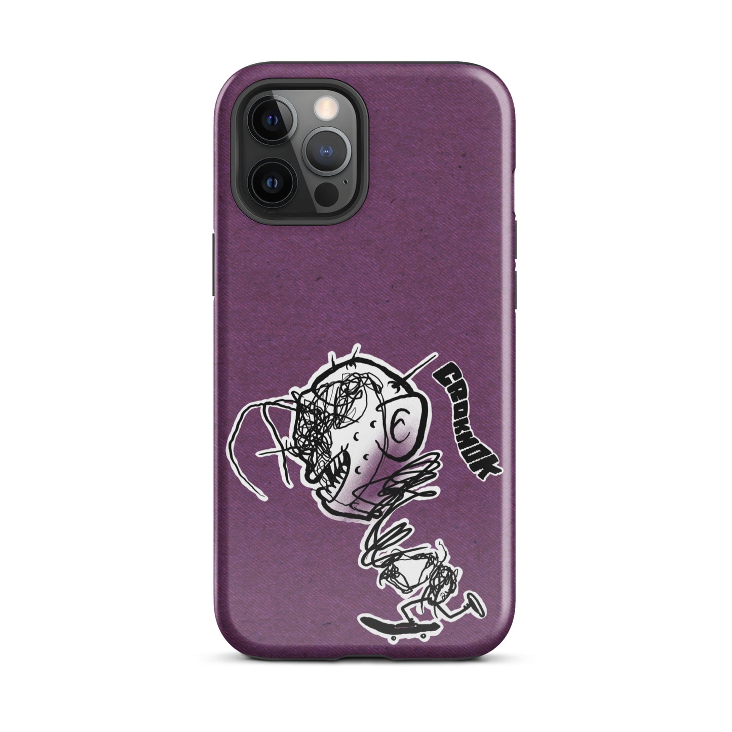 iPhone case - Skateboarding AS0021 Purple