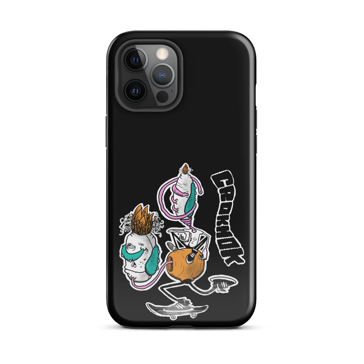 iPhone case - Skateboarding AS0025 Black