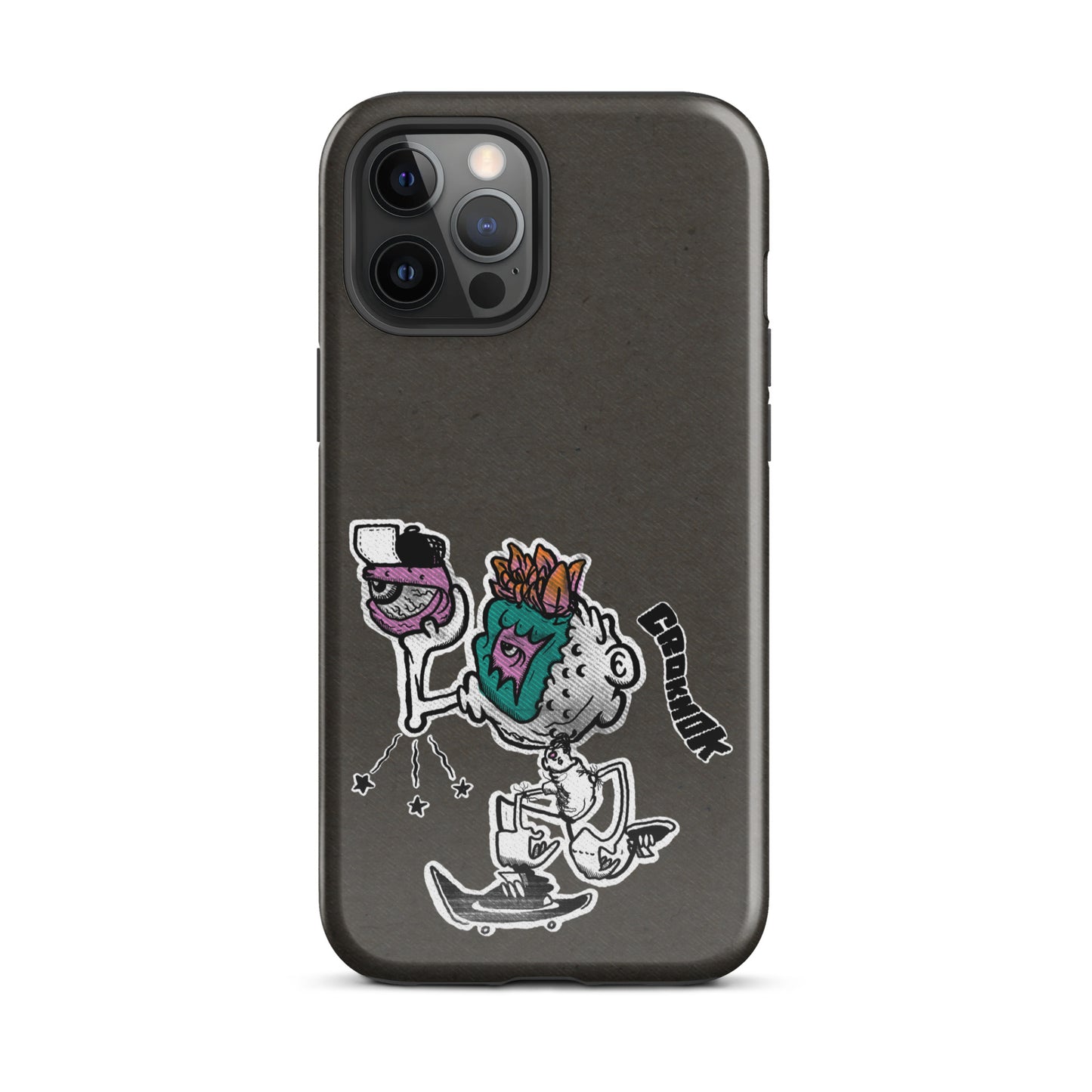 iPhone case - Skateboarding AS0025 grey