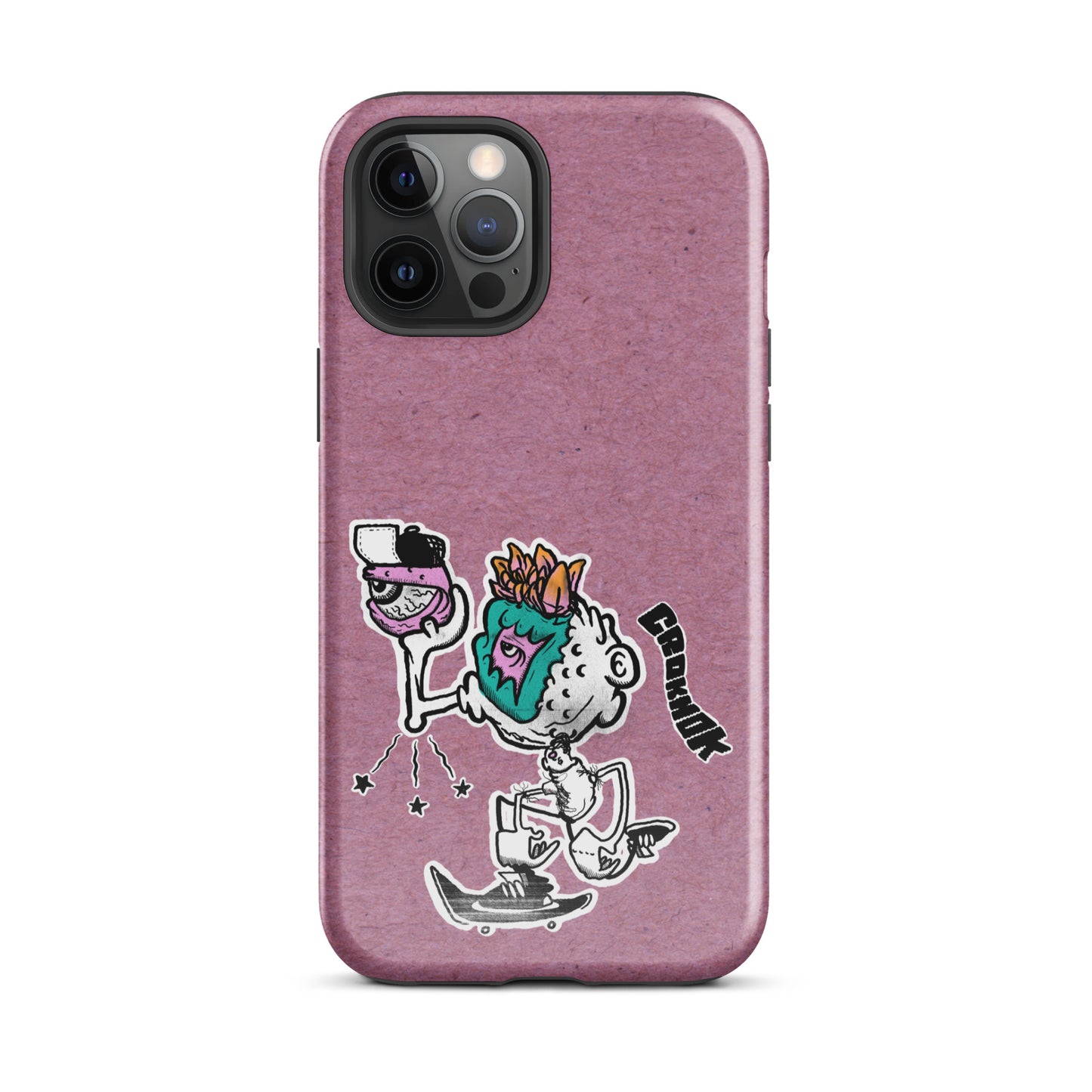 iPhone case - Skateboarding AS0025 Pink