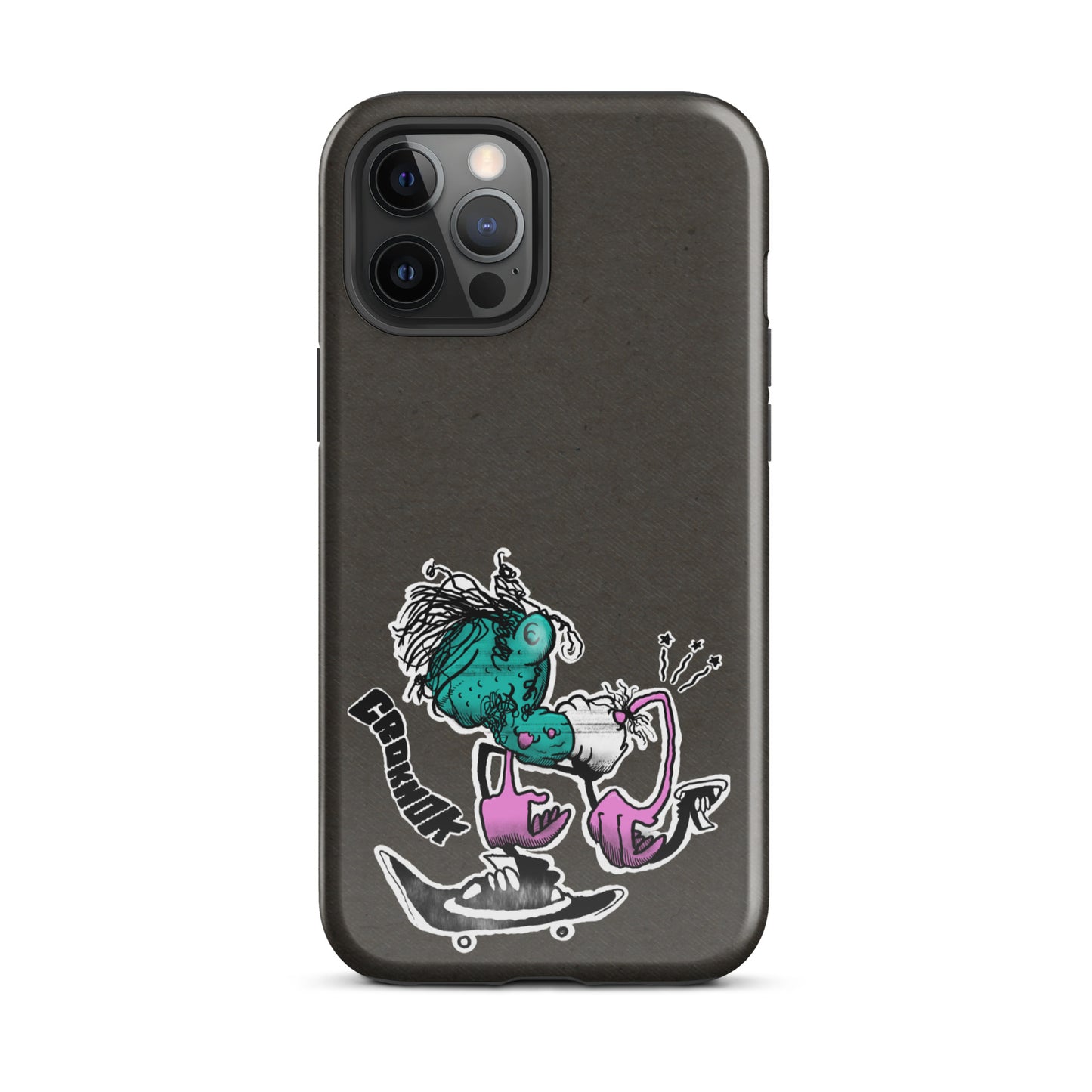 iPhone case - Skateboarding AS0028 Grey