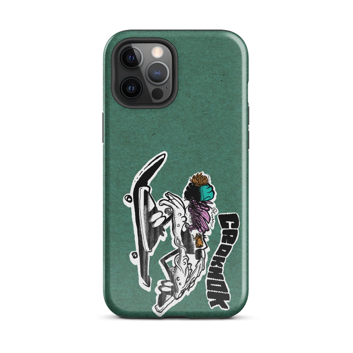 iPhone case - Skateboarding AS0035 Green