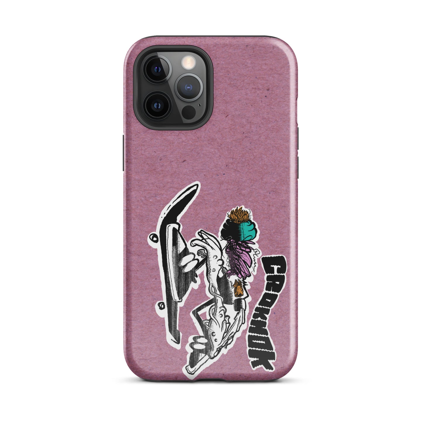 iPhone case - Skateboarding AS0035 Pink