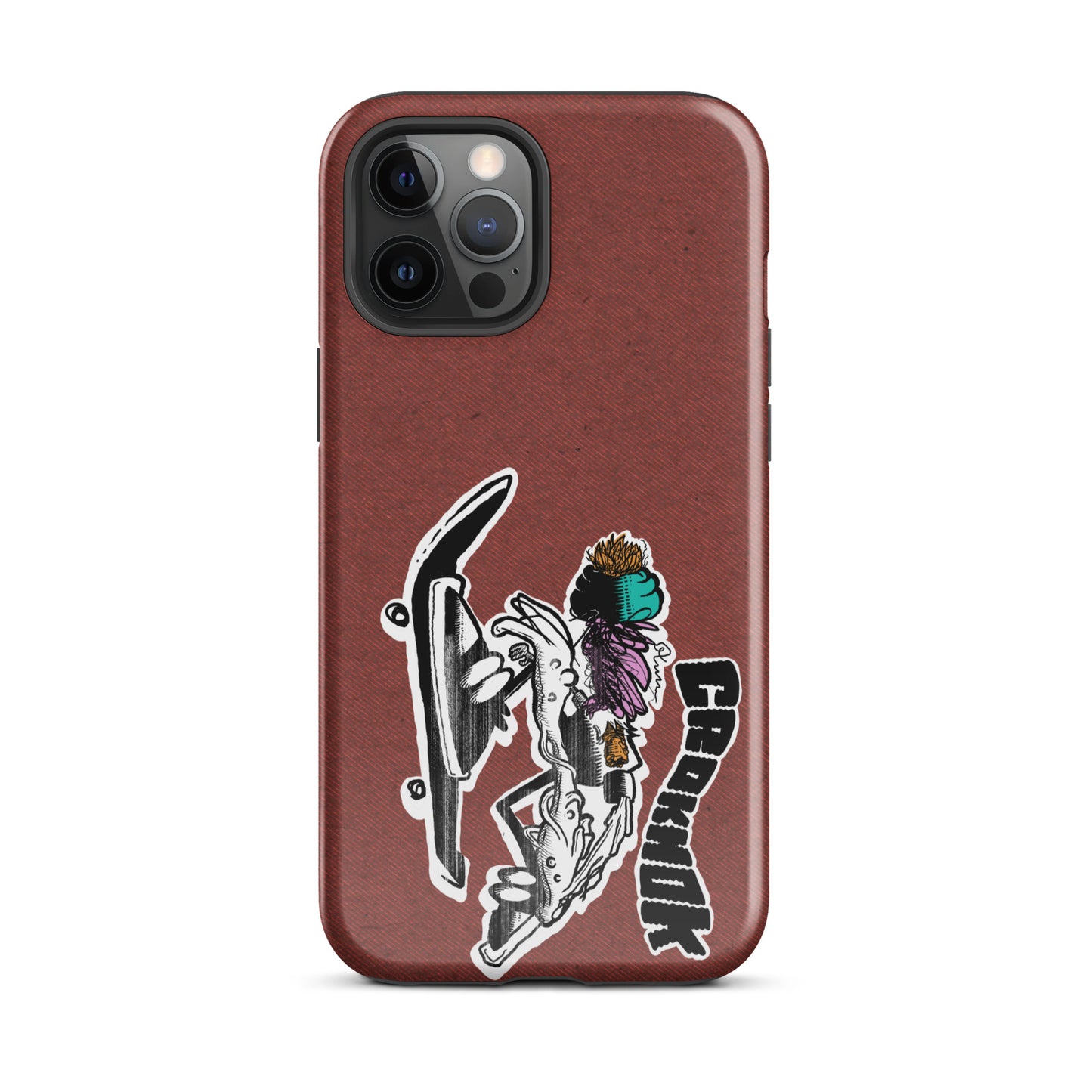 iPhone case - Skateboarding AS0035 Red