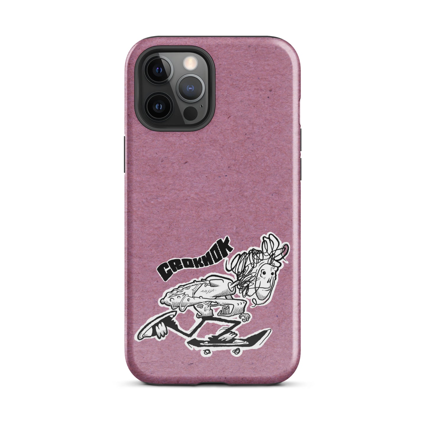 iPhone case - Skateboarding AS0039 Pink