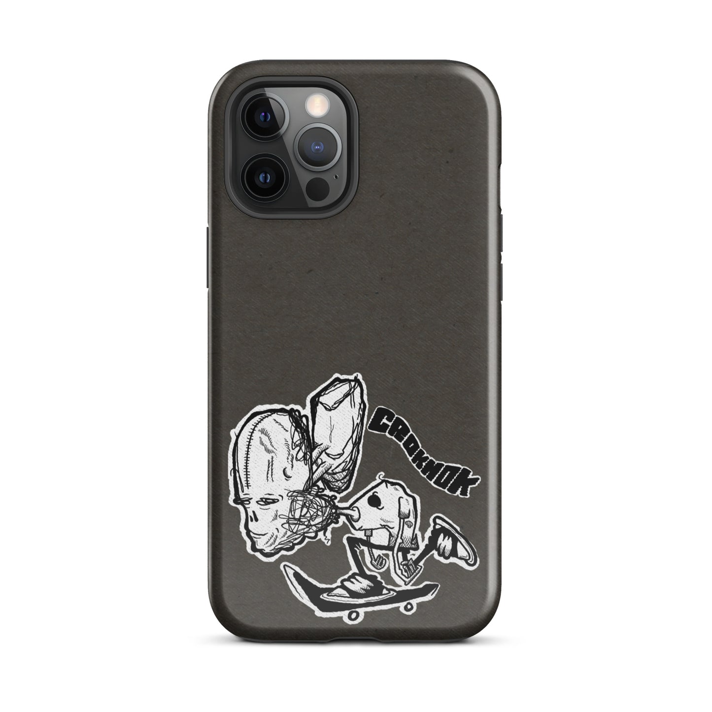 iPhone case - Skateboarding AS0037 Grey